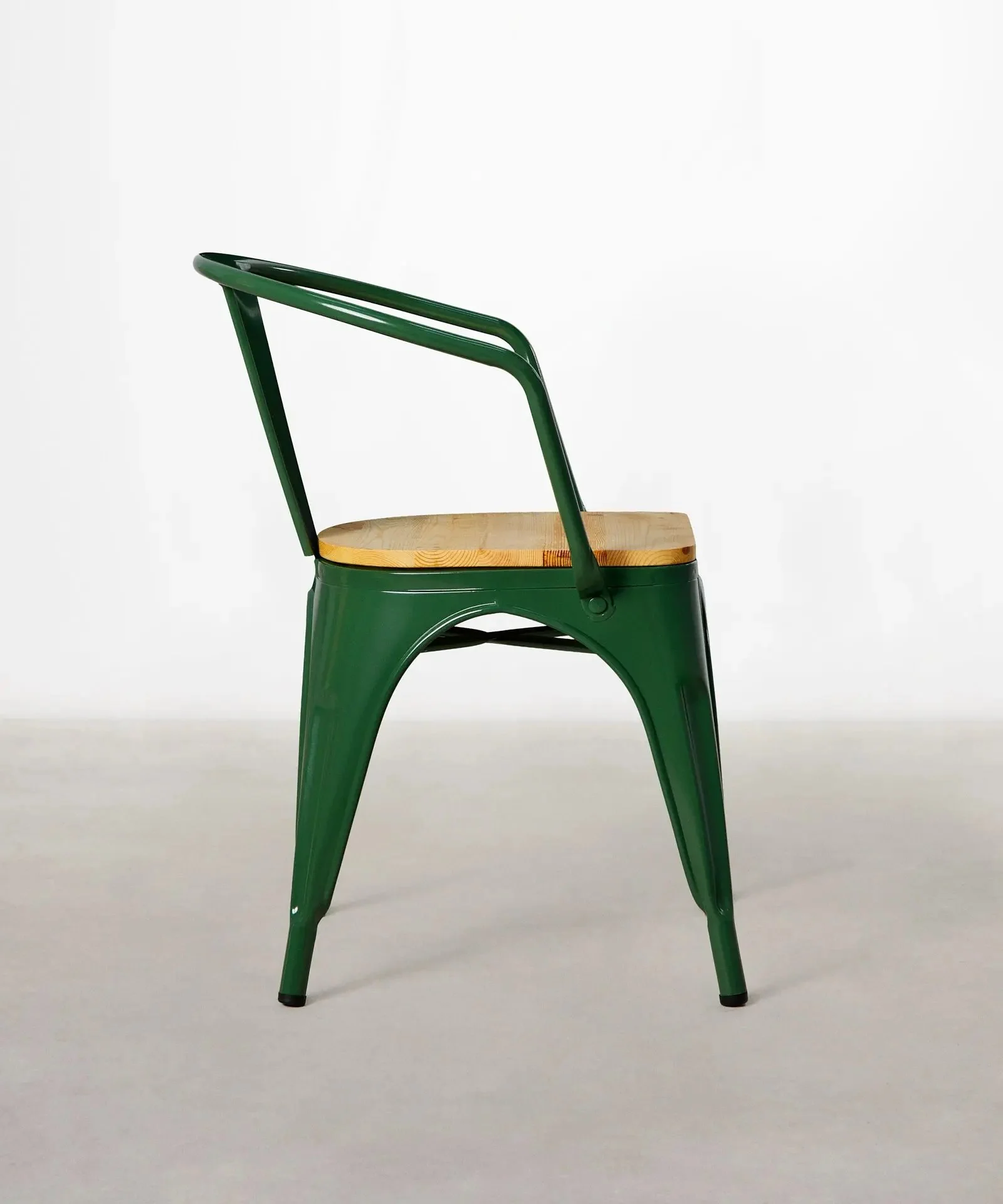 Silla de Comedor de Metal y Madera Tolik Wood - Image 27