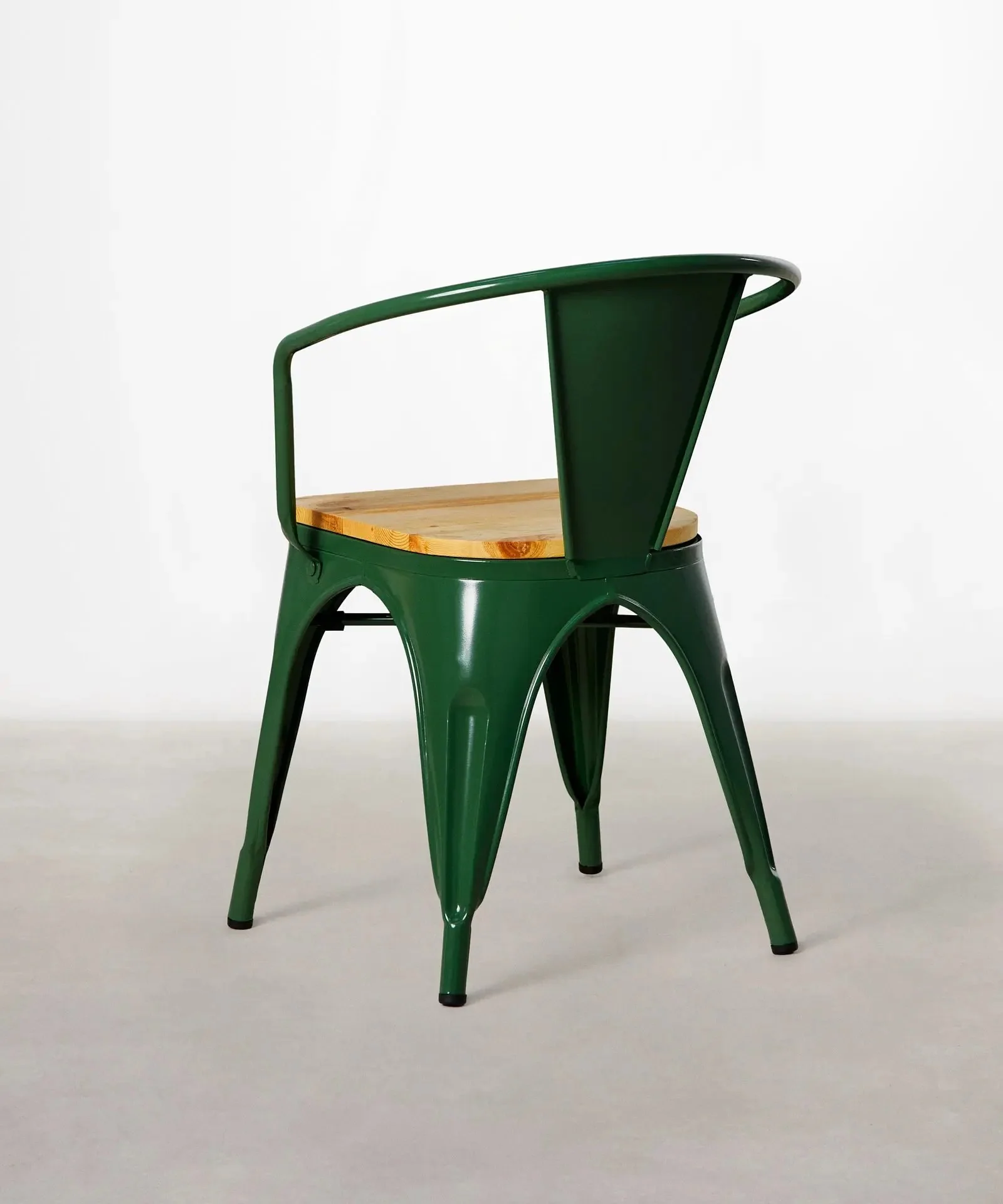 Silla de Comedor de Metal y Madera Tolik Wood - Image 30