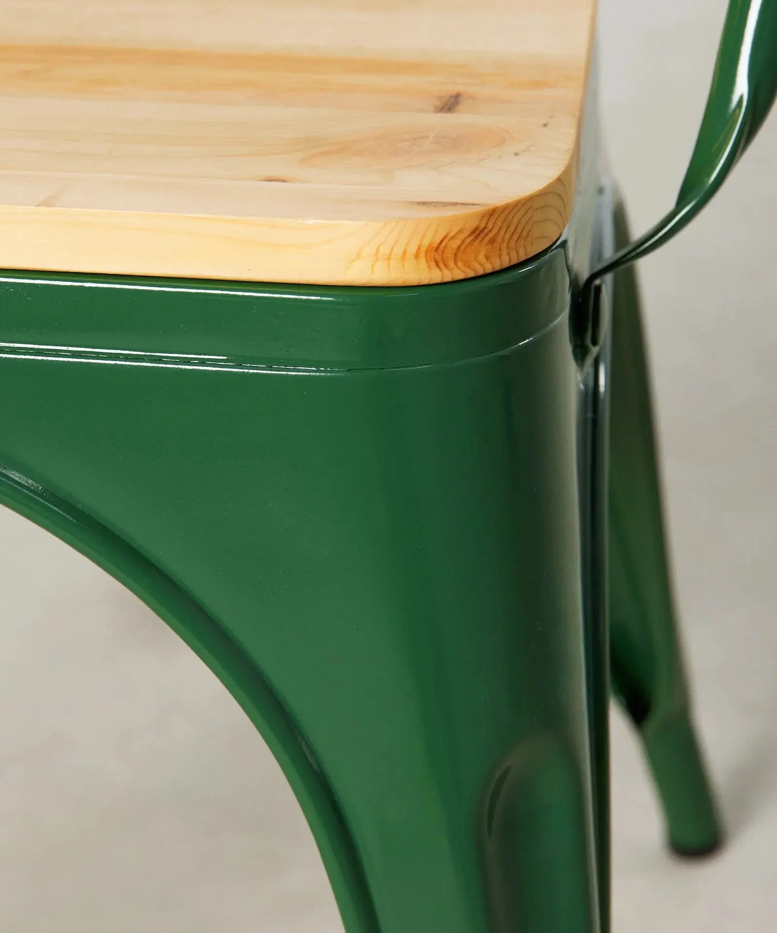 Silla de Comedor de Metal y Madera Tolik Wood - Image 31