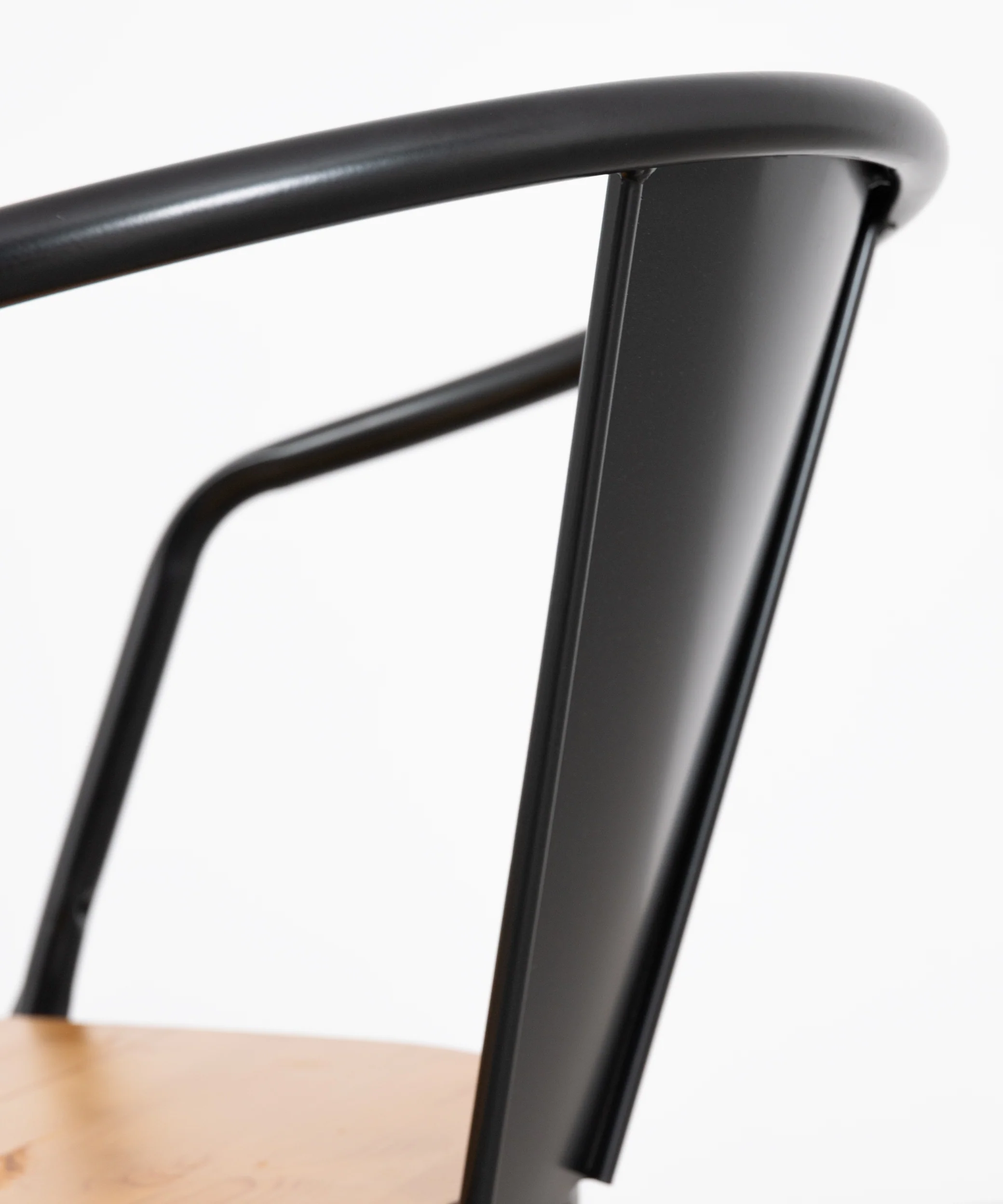 Silla de Comedor de Metal y Madera Tolik Wood - Image 7