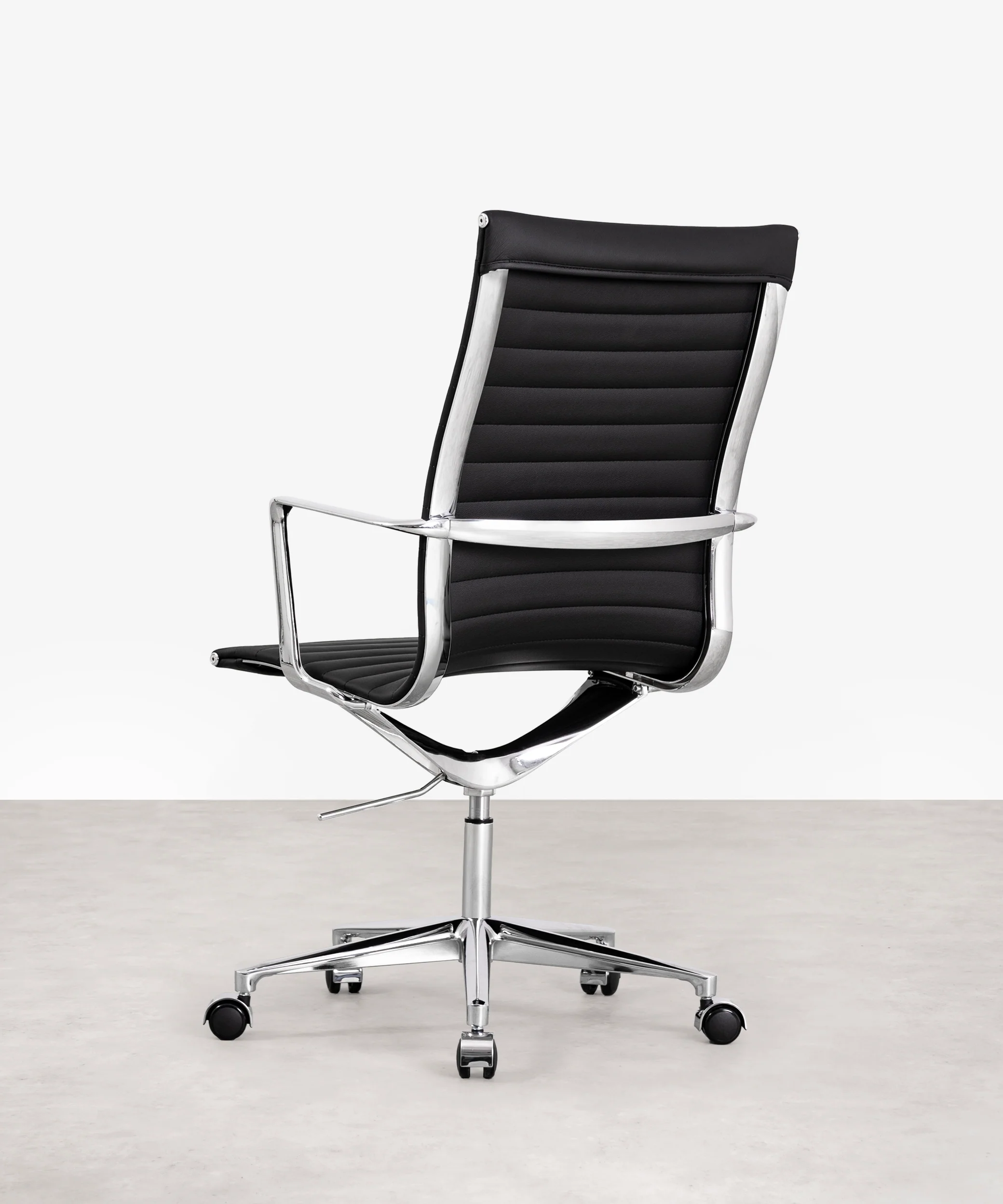 Silla de Oficina en Piel High Base Baltimore - Image 5
