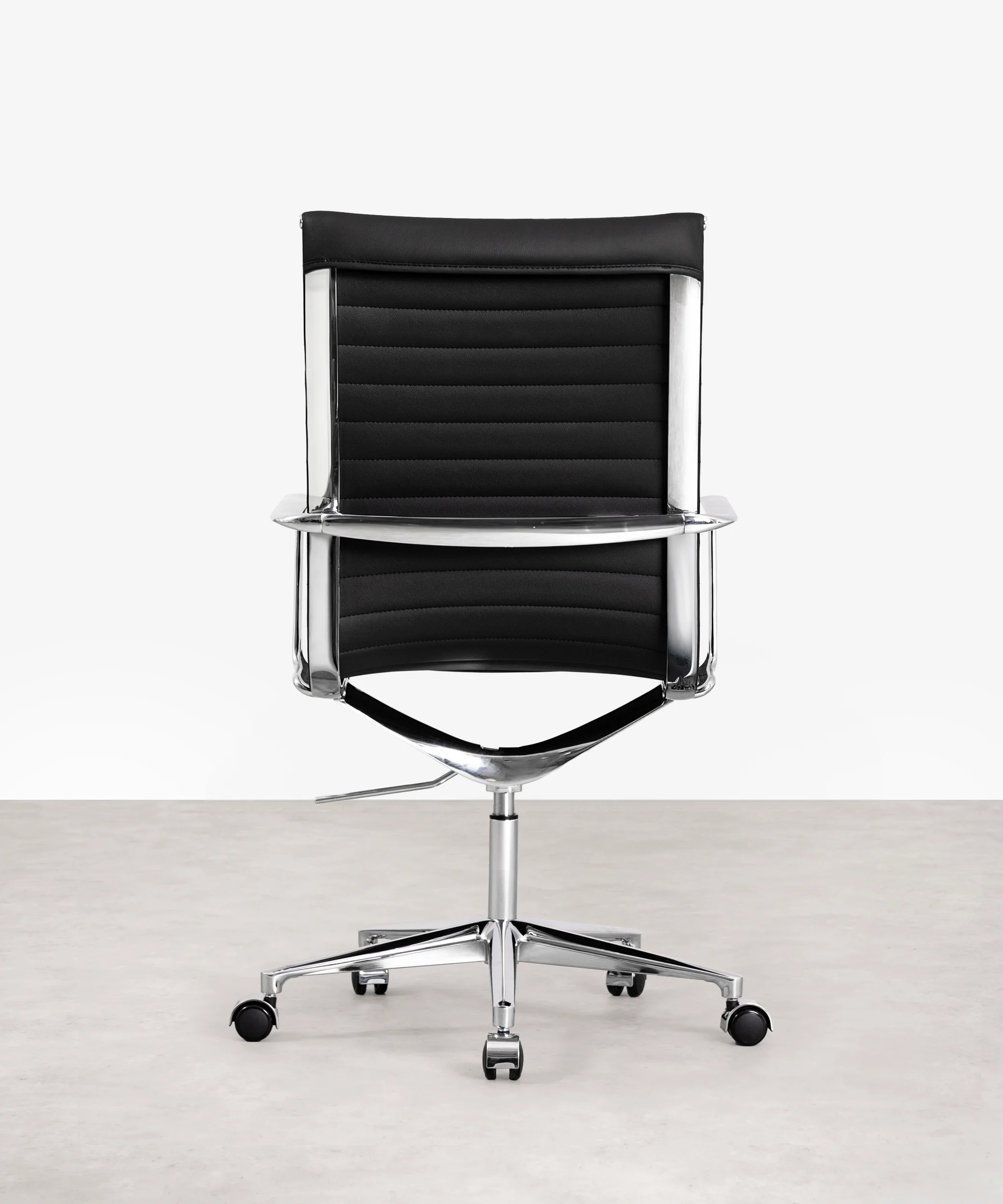 Silla de Oficina en Piel High Base Baltimore - Image 6