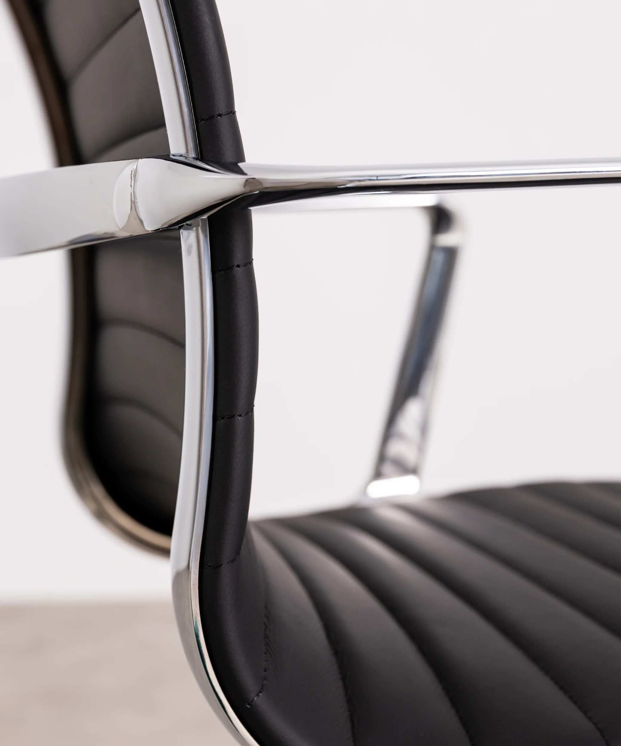 Silla de Oficina en Piel High Base Baltimore - Image 8