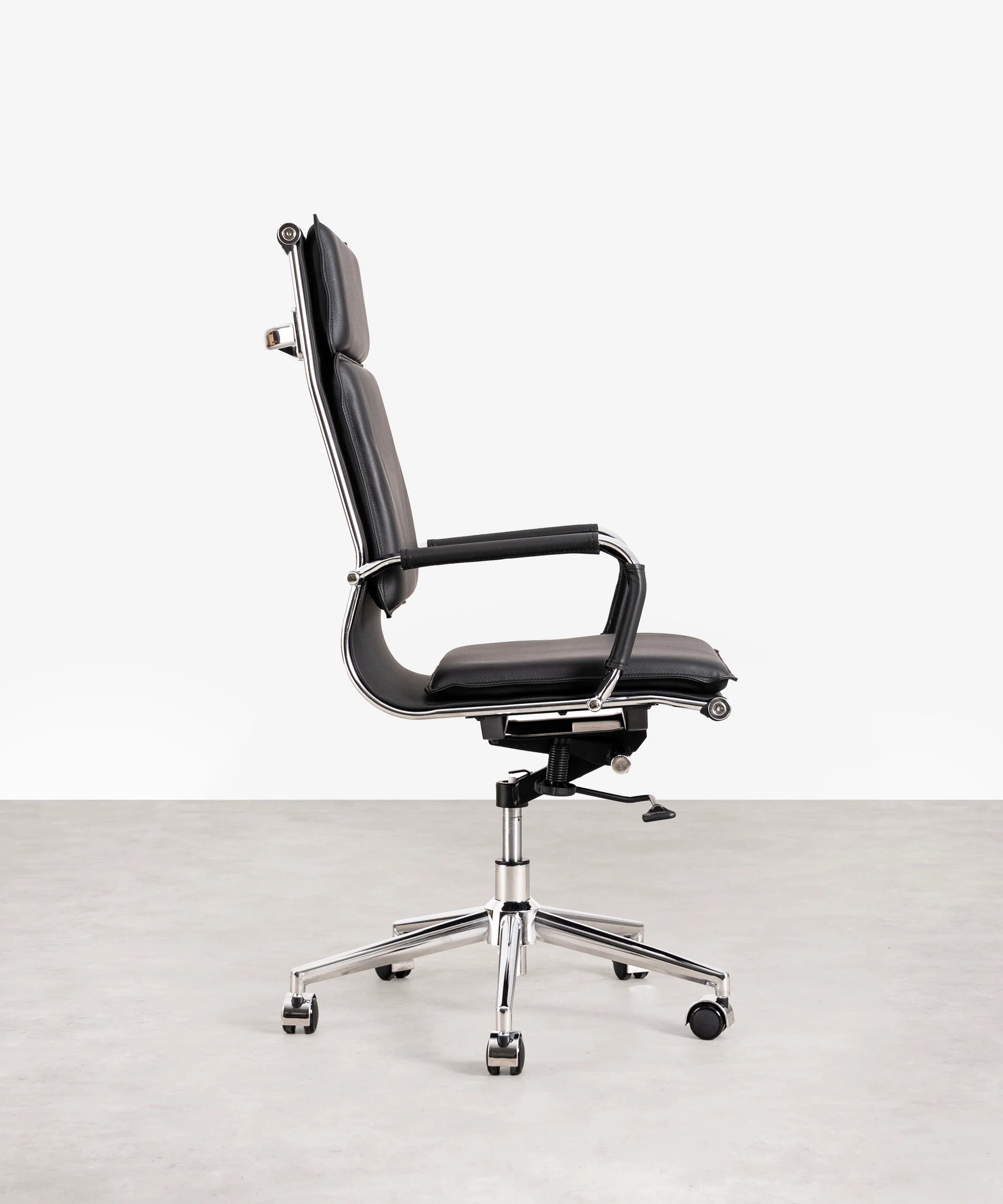 Silla de Oficina en Polipiel High Base Dallas - Image 11