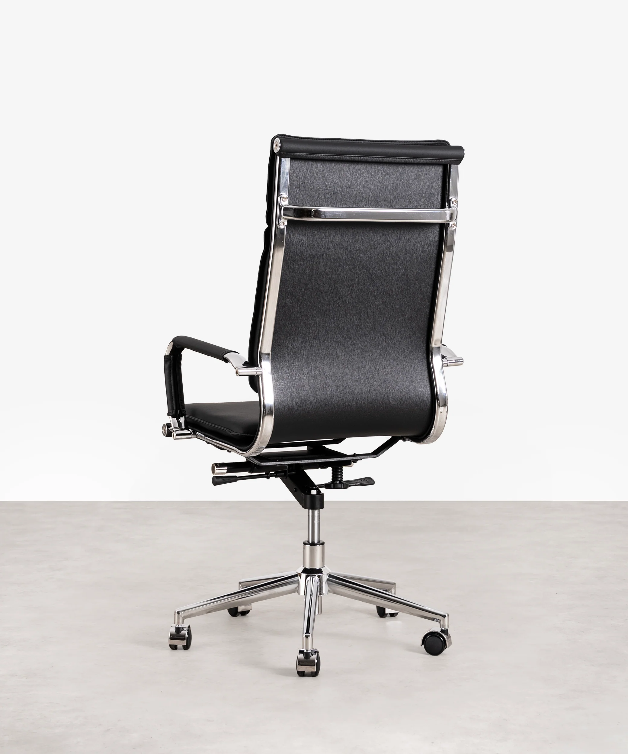 Silla de Oficina en Polipiel High Base Dallas - Image 12