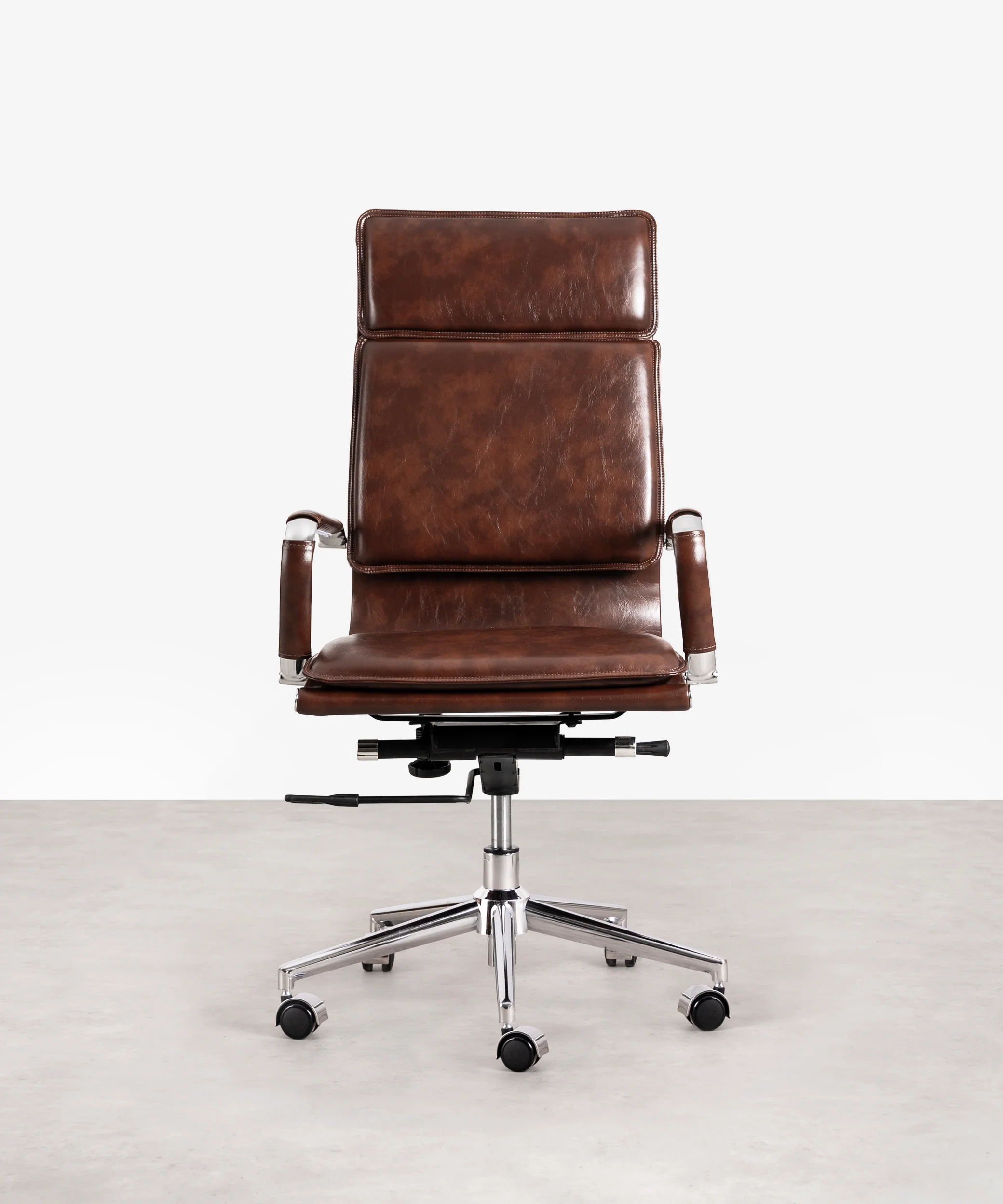 Silla de Oficina en Polipiel High Base Dallas - Image 3