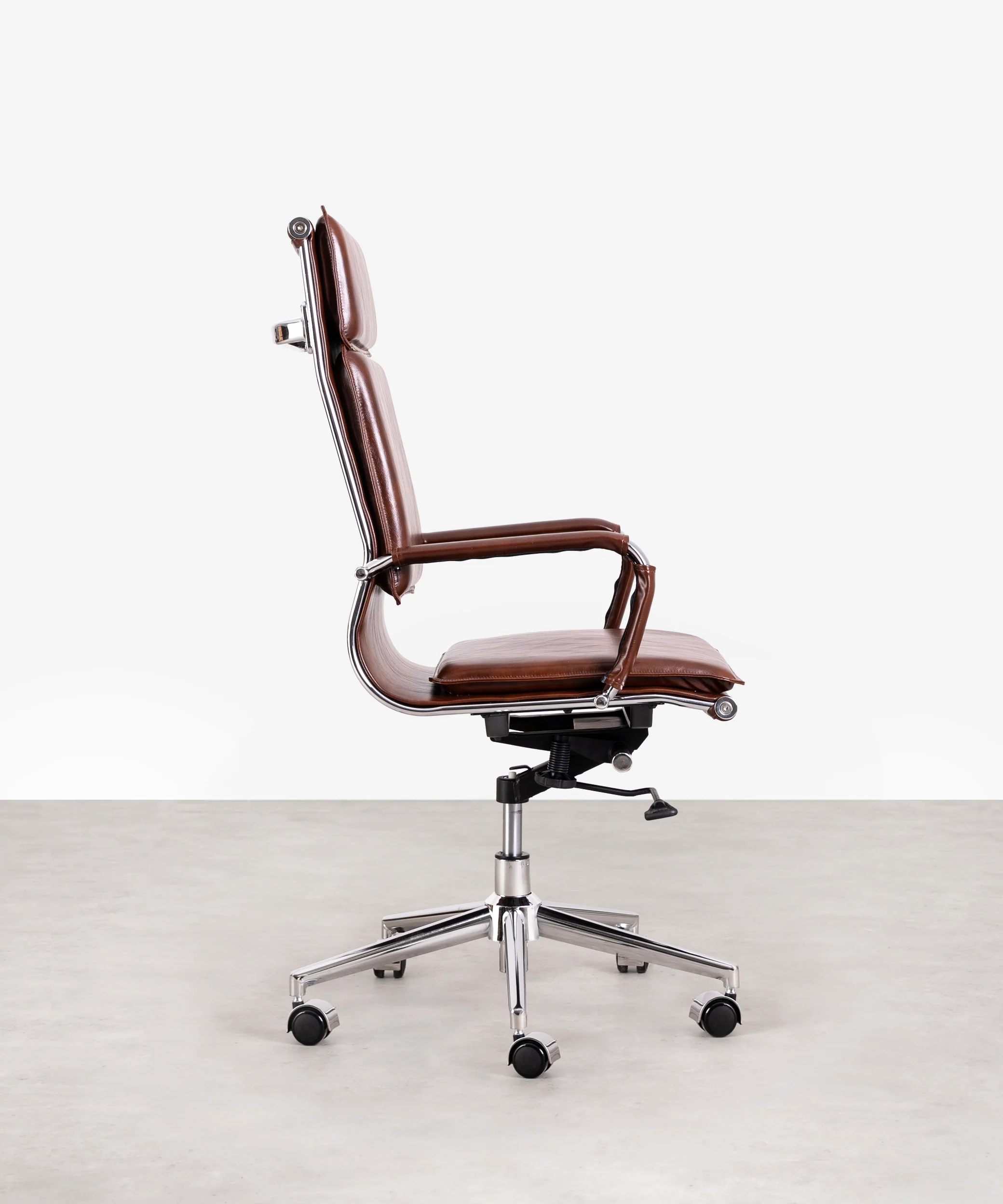 Silla de Oficina en Polipiel High Base Dallas - Image 4