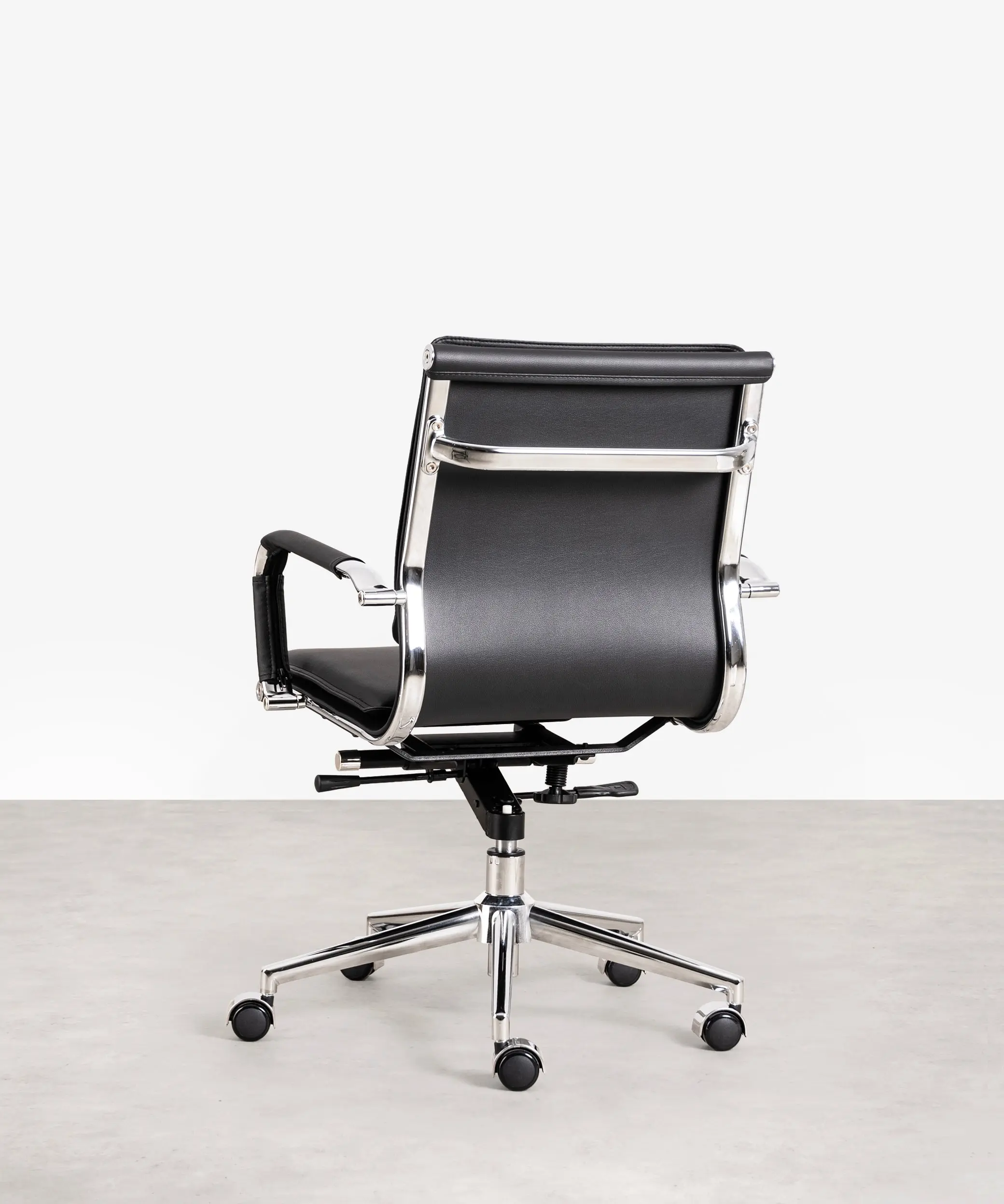 Silla de Oficina en Polipiel Low Base Dallas - Image 13