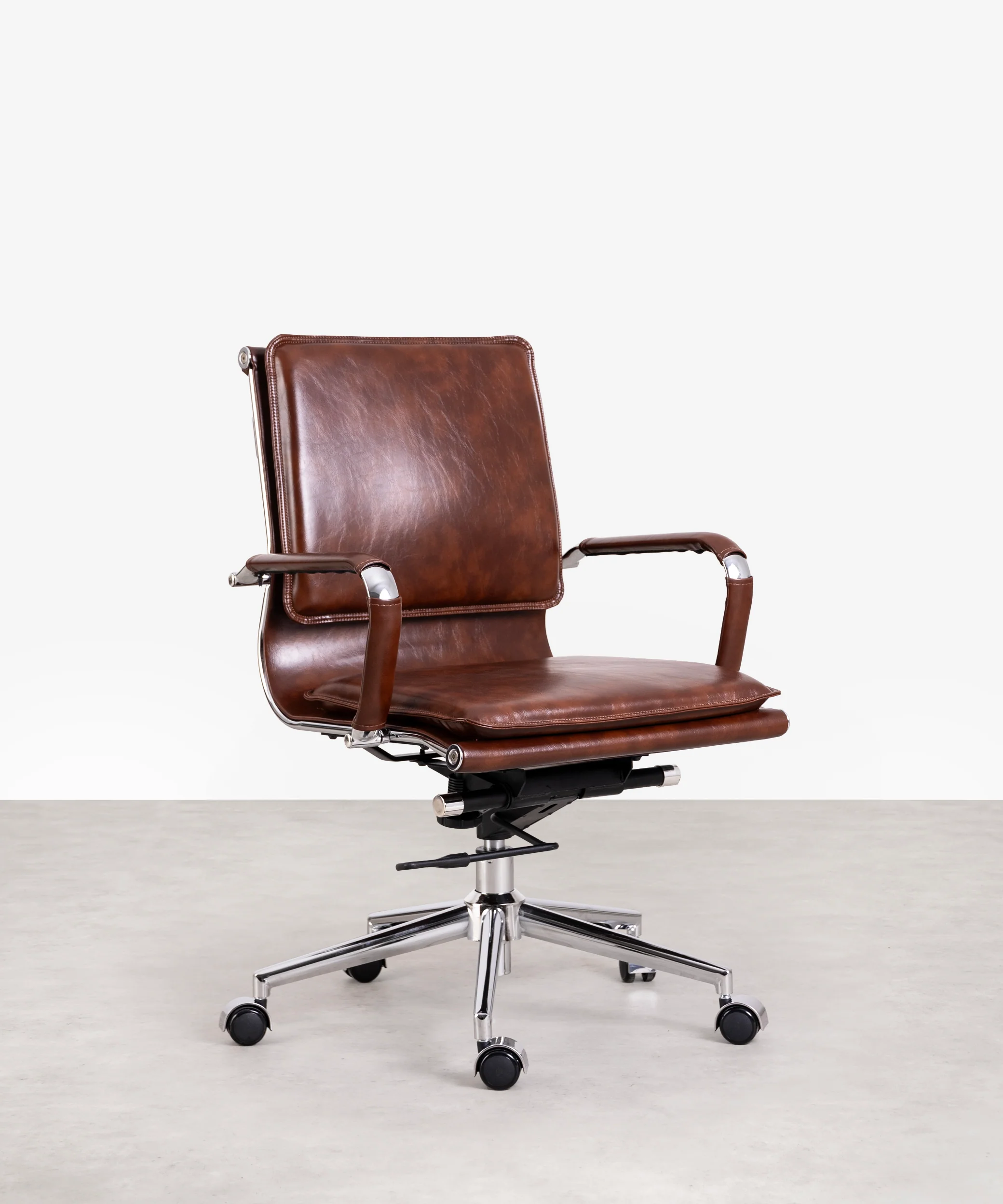 Silla de Oficina en Polipiel Low Base Dallas - Image 6