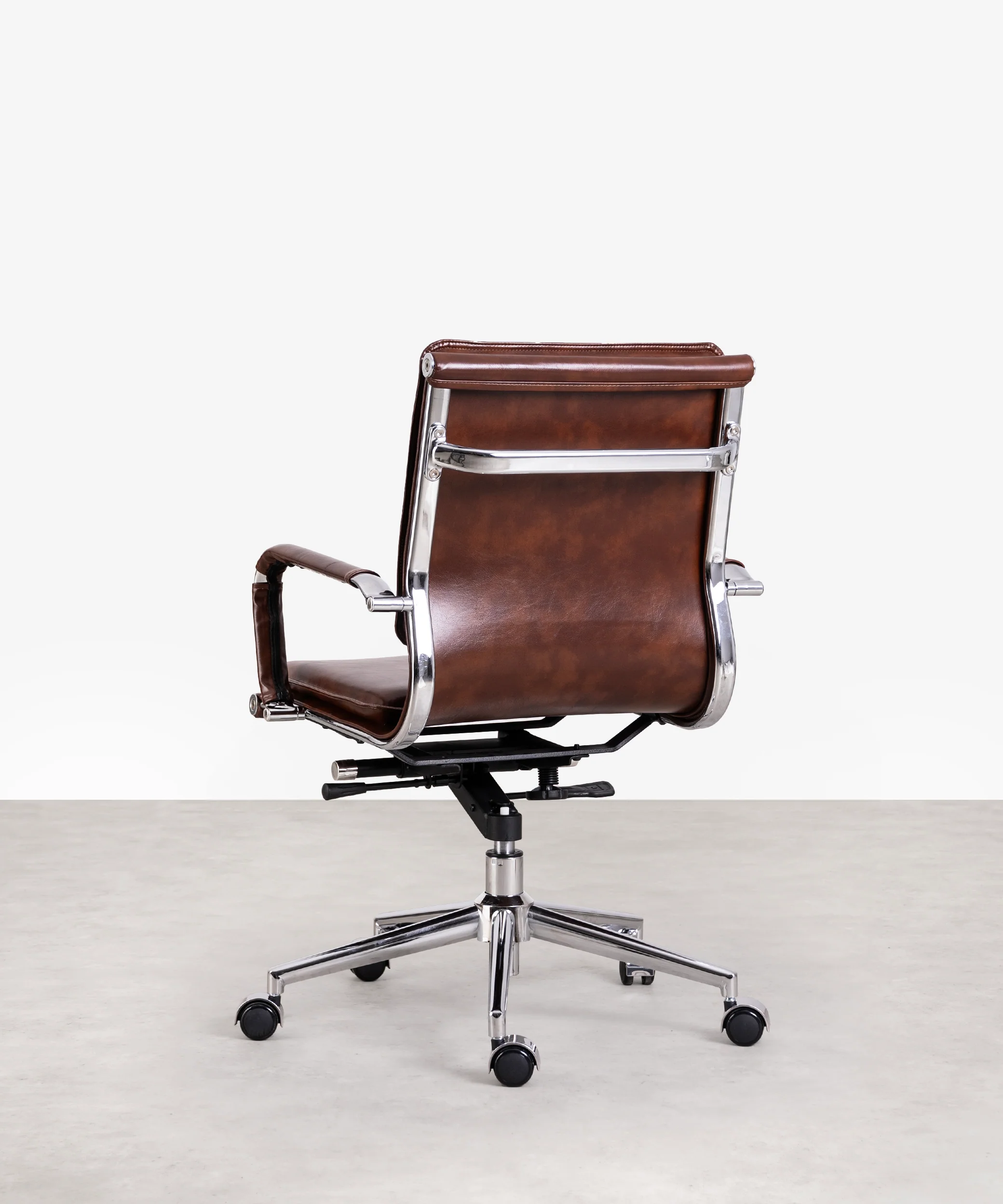 Silla de Oficina en Polipiel Low Base Dallas - Image 7