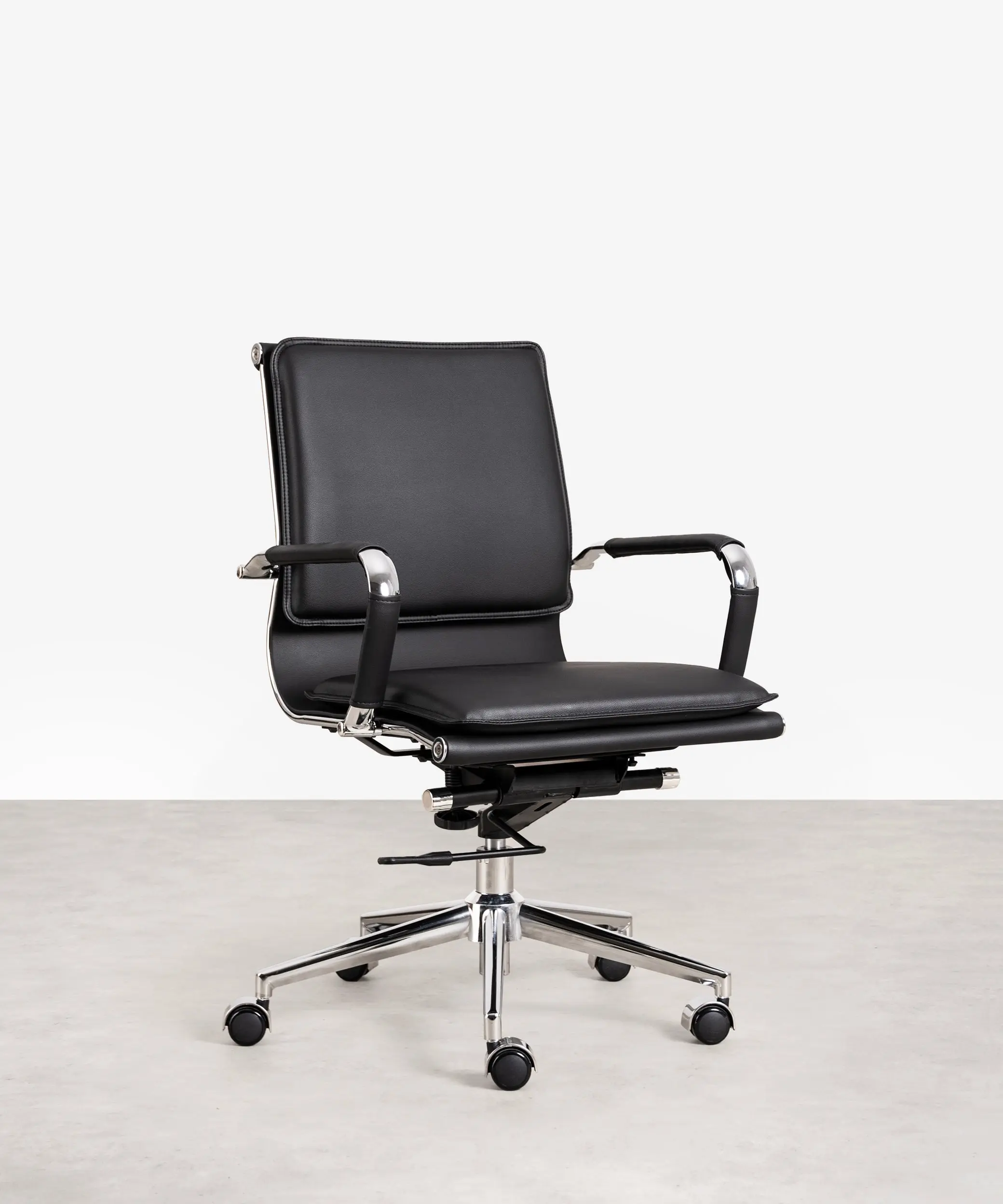 Silla de Oficina en Polipiel Low Base Dallas - Image 9