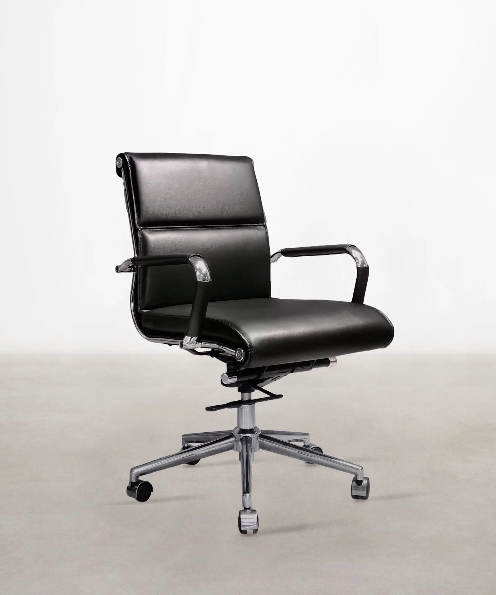 Silla de Oficina en Piel Kane Low Base
