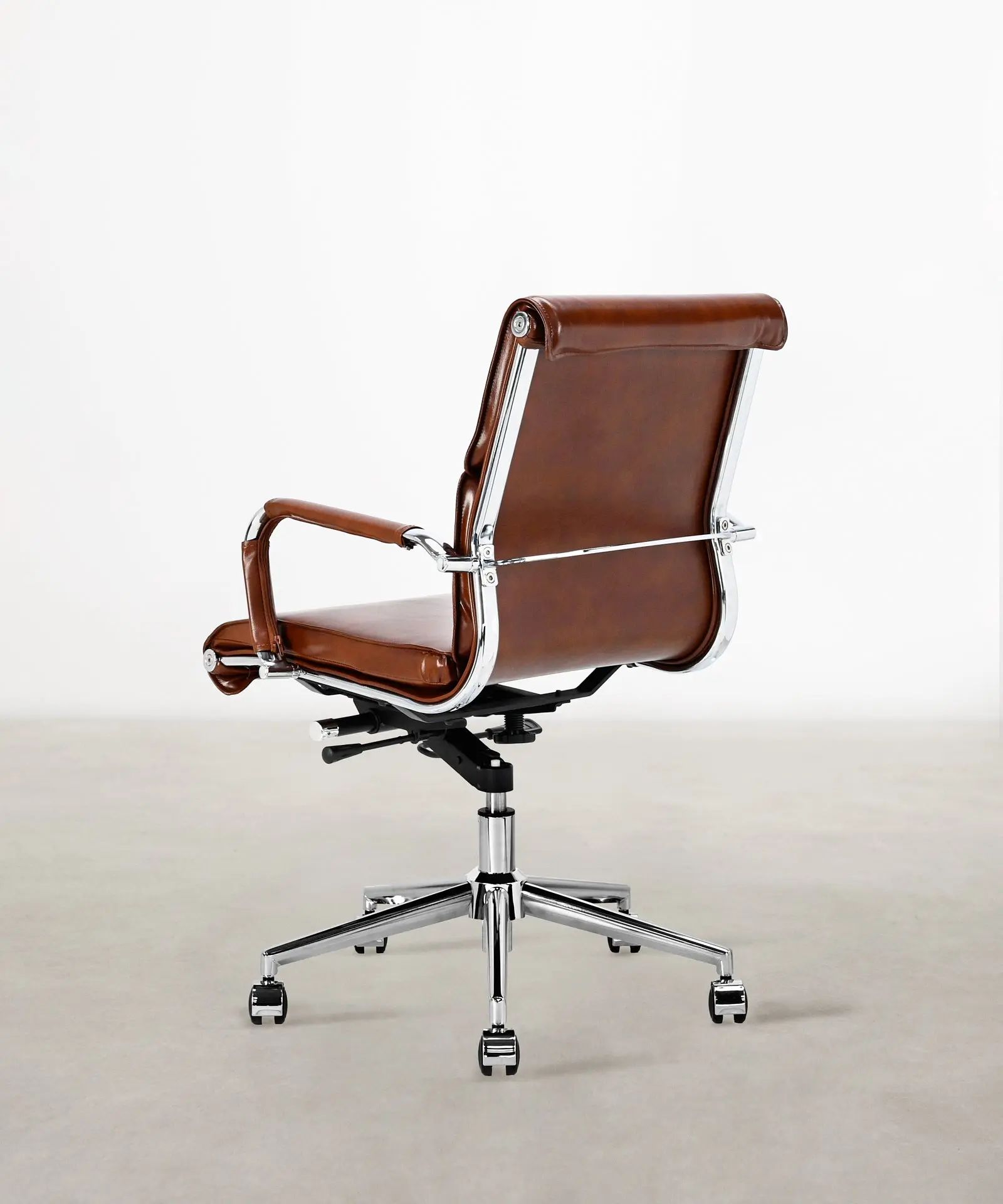 Silla de Oficina en Piel Kane Low Base - Image 8