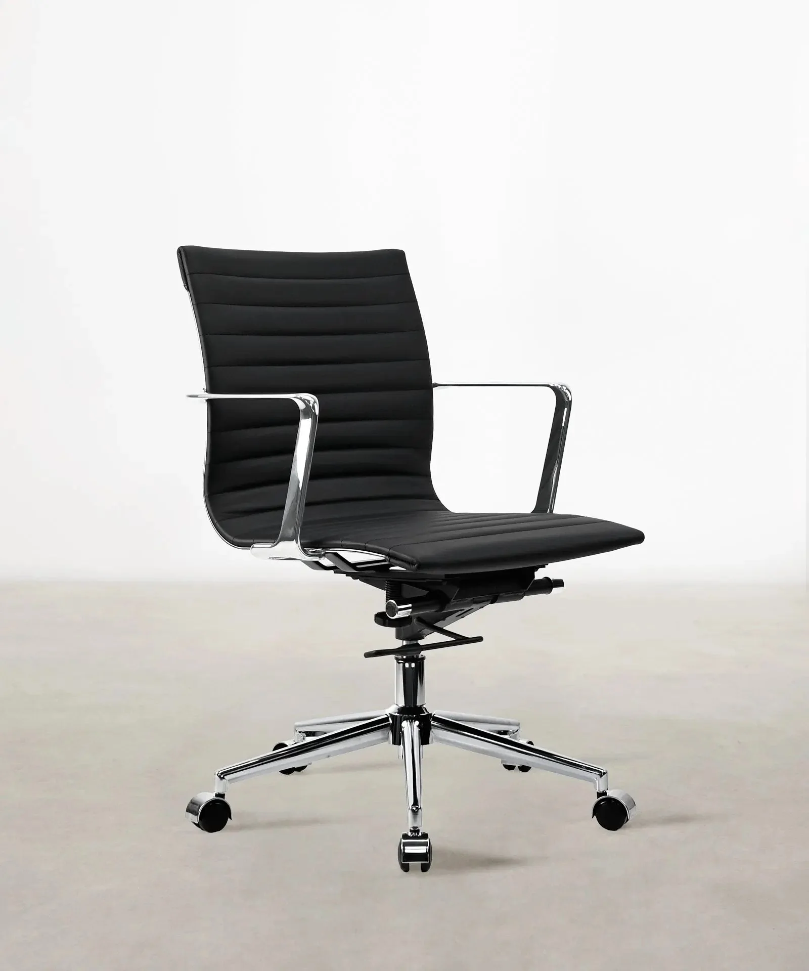 Silla de Oficina en Polipiel Benet Low Back - Image 9