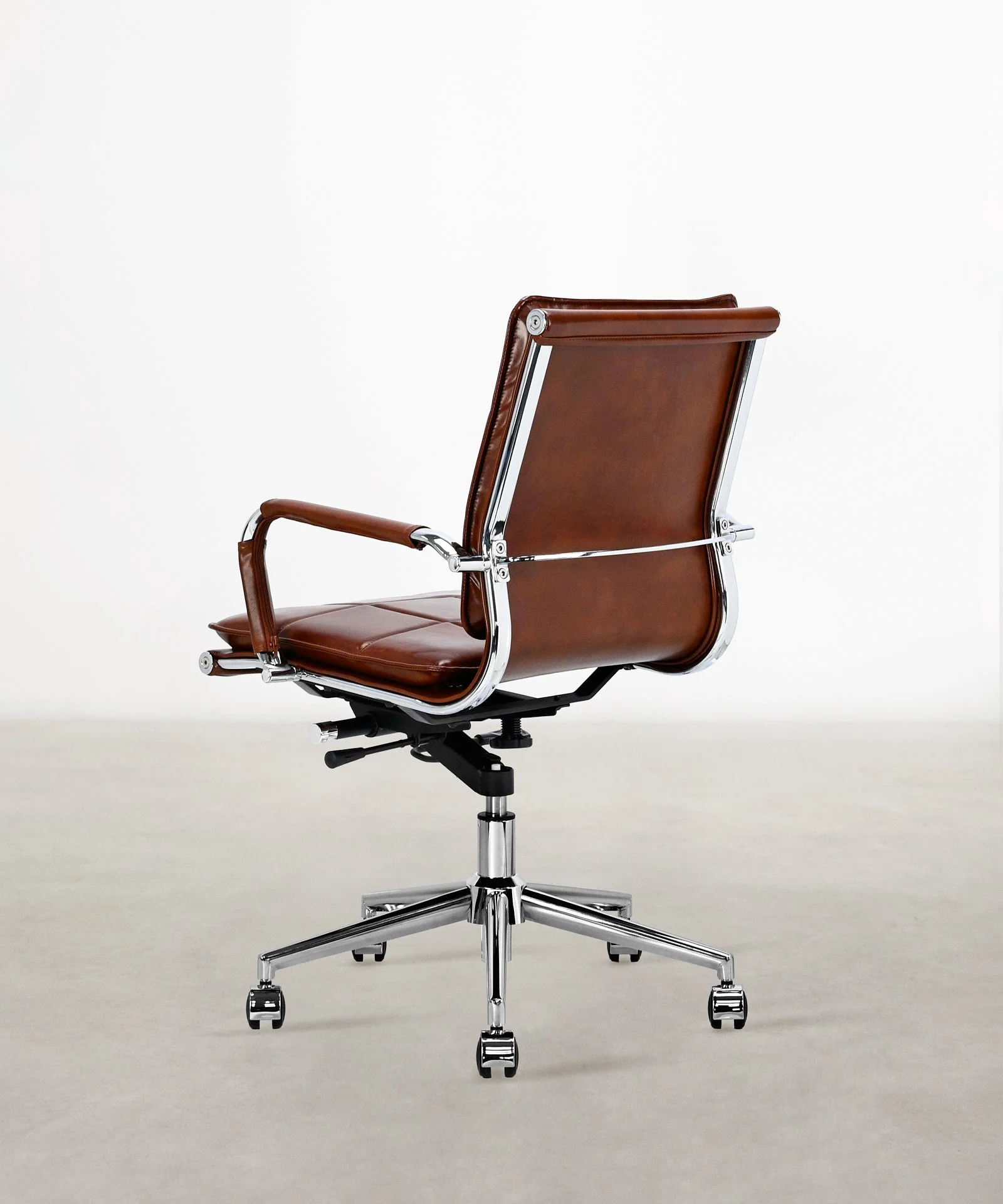 Silla de Oficina Houston en Polipiel Low Base - Image 4