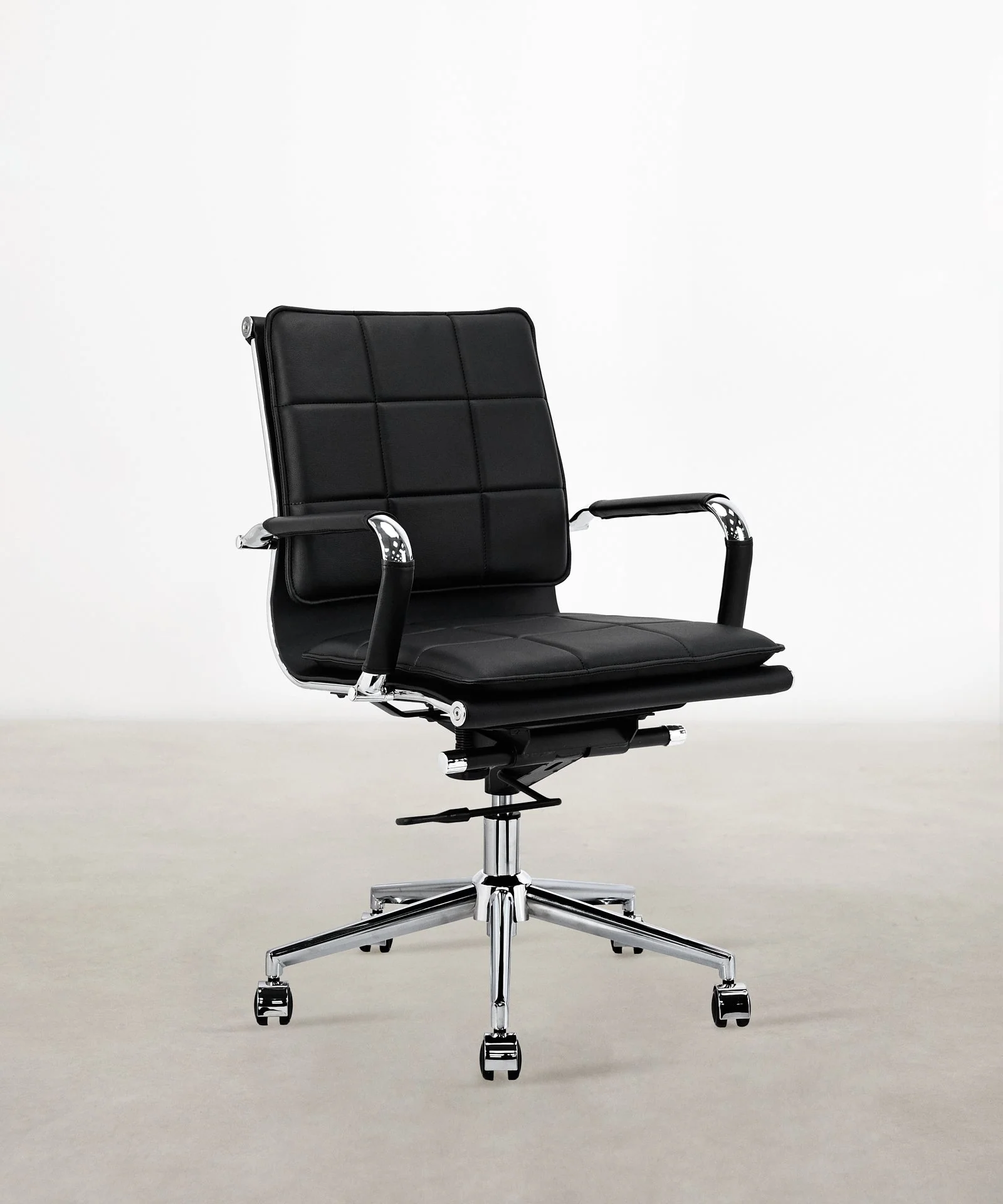 Silla de Oficina Houston en Polipiel Low Base - Image 9