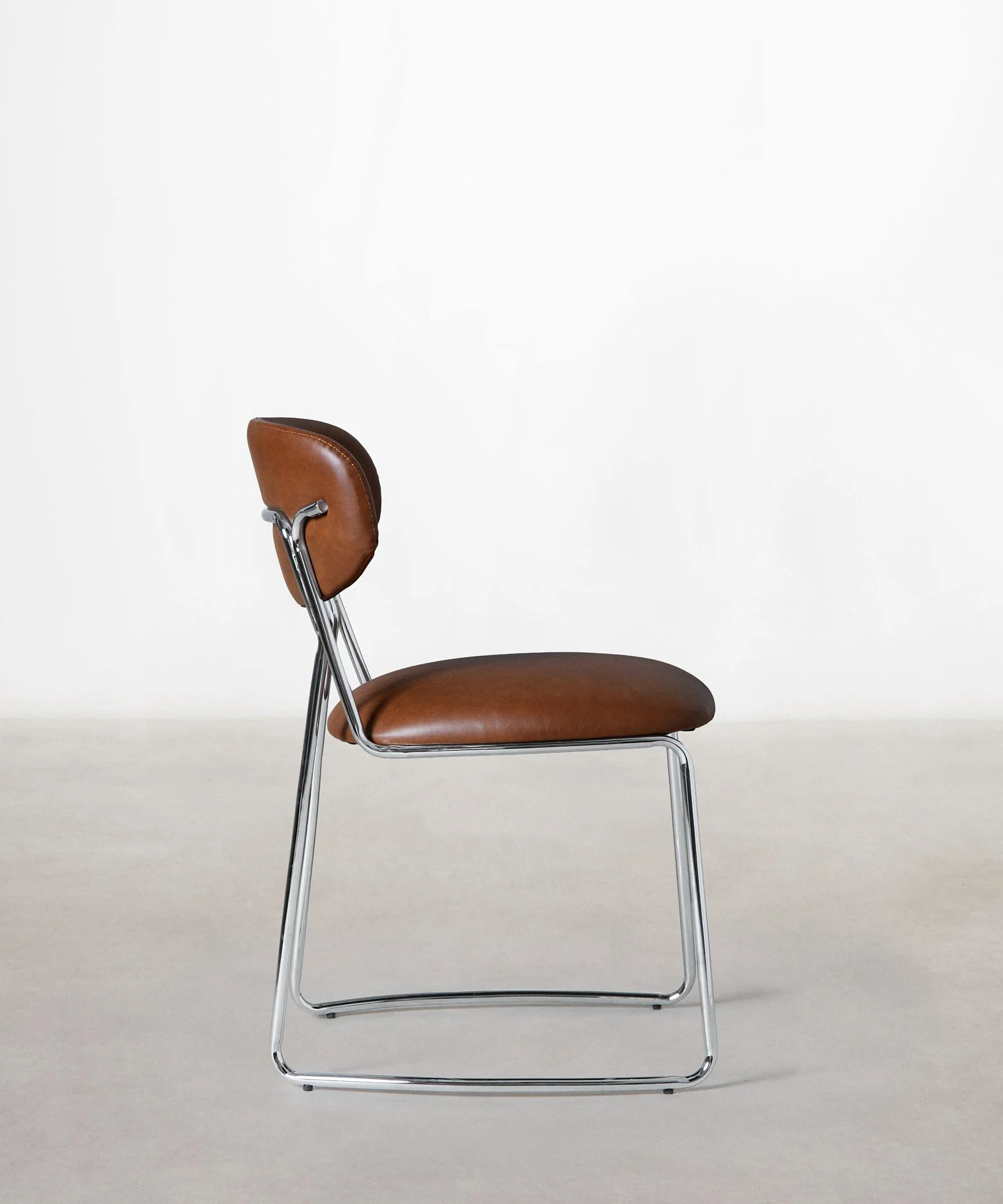 Silla de Comedor de Polipiel y Metal Moritz PU - Image 11