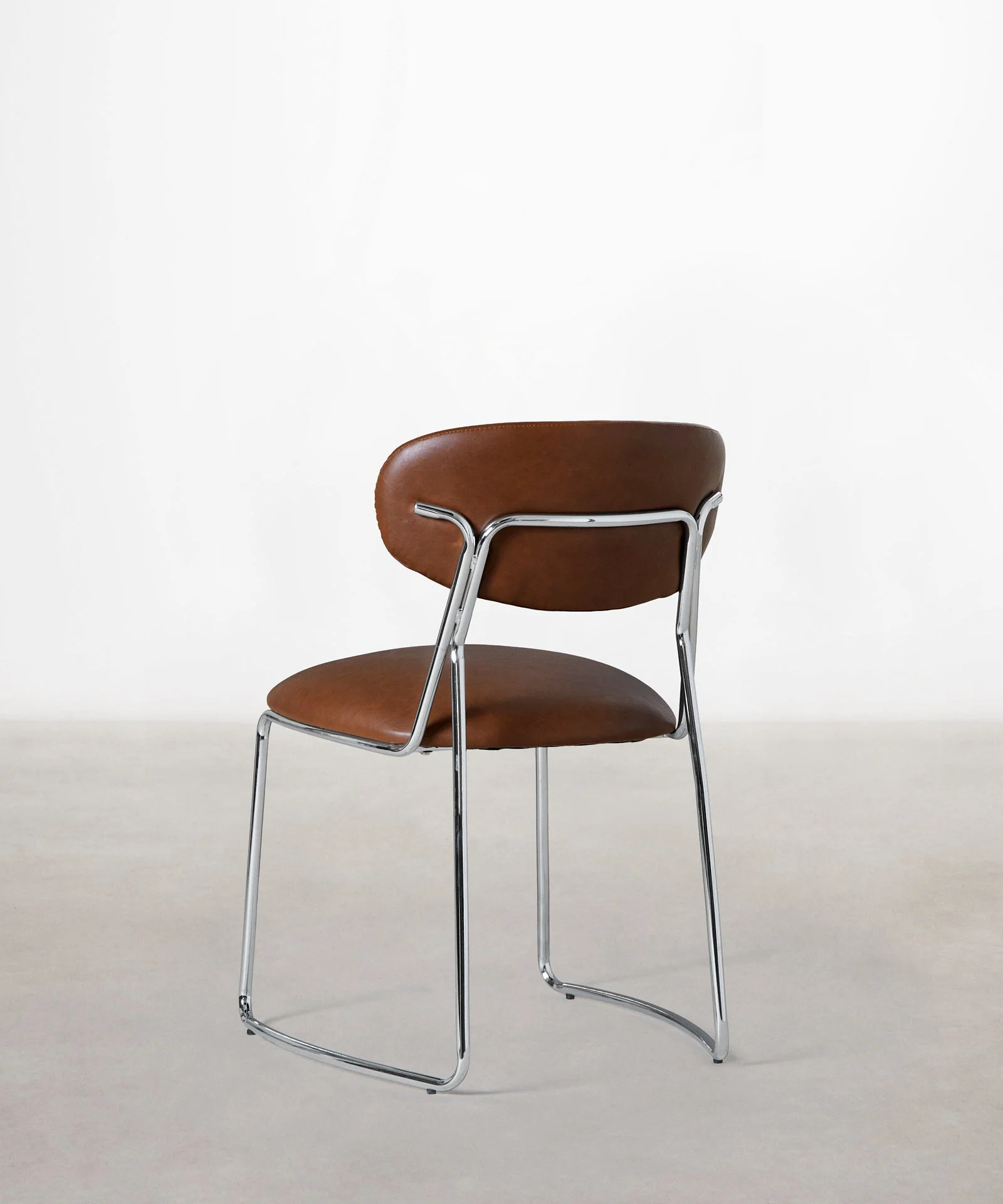 Silla de Comedor de Polipiel y Metal Moritz PU - Image 12