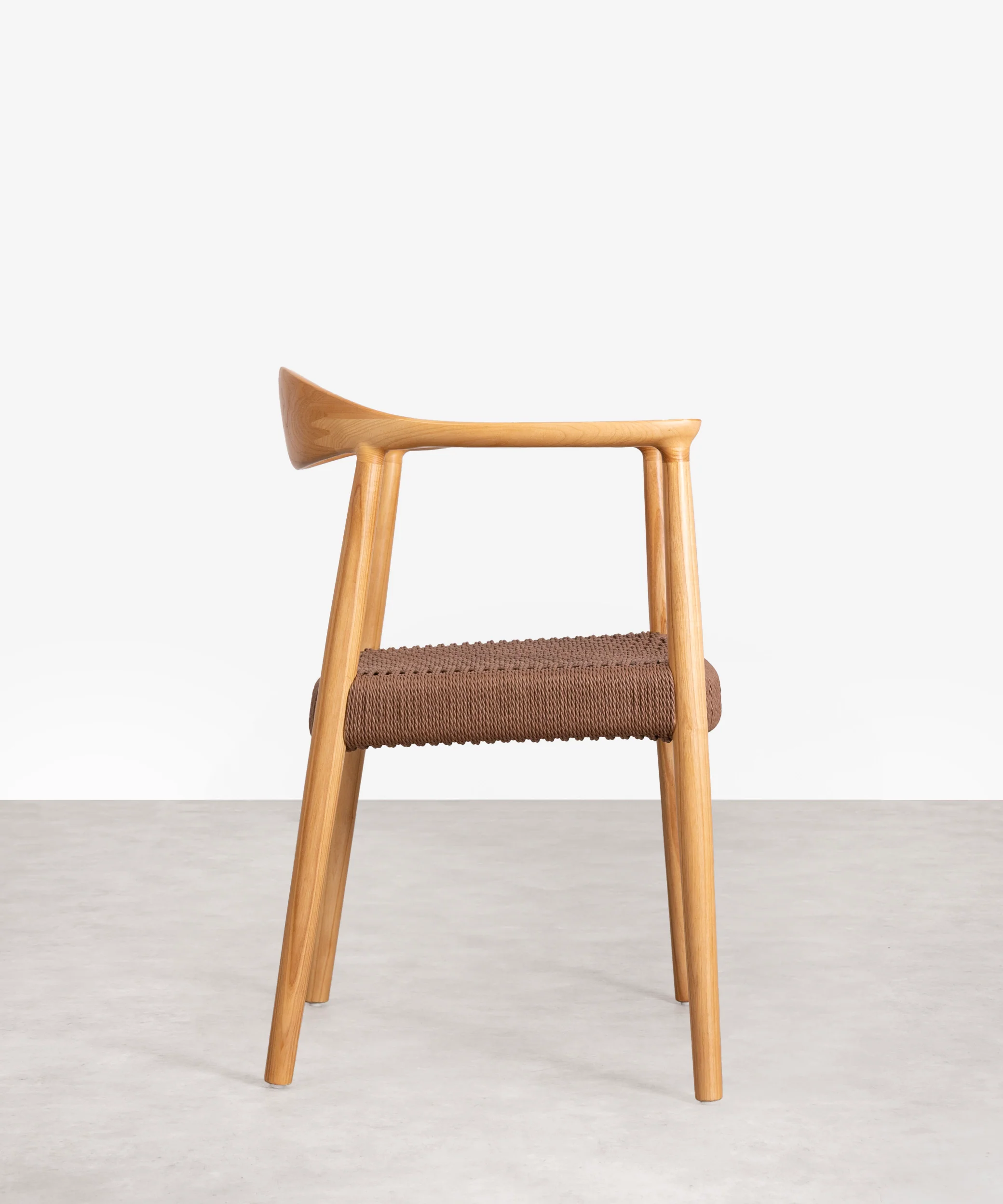 Silla de Comedor en Madera y Cuerda Trenzada Dorotea - Image 11