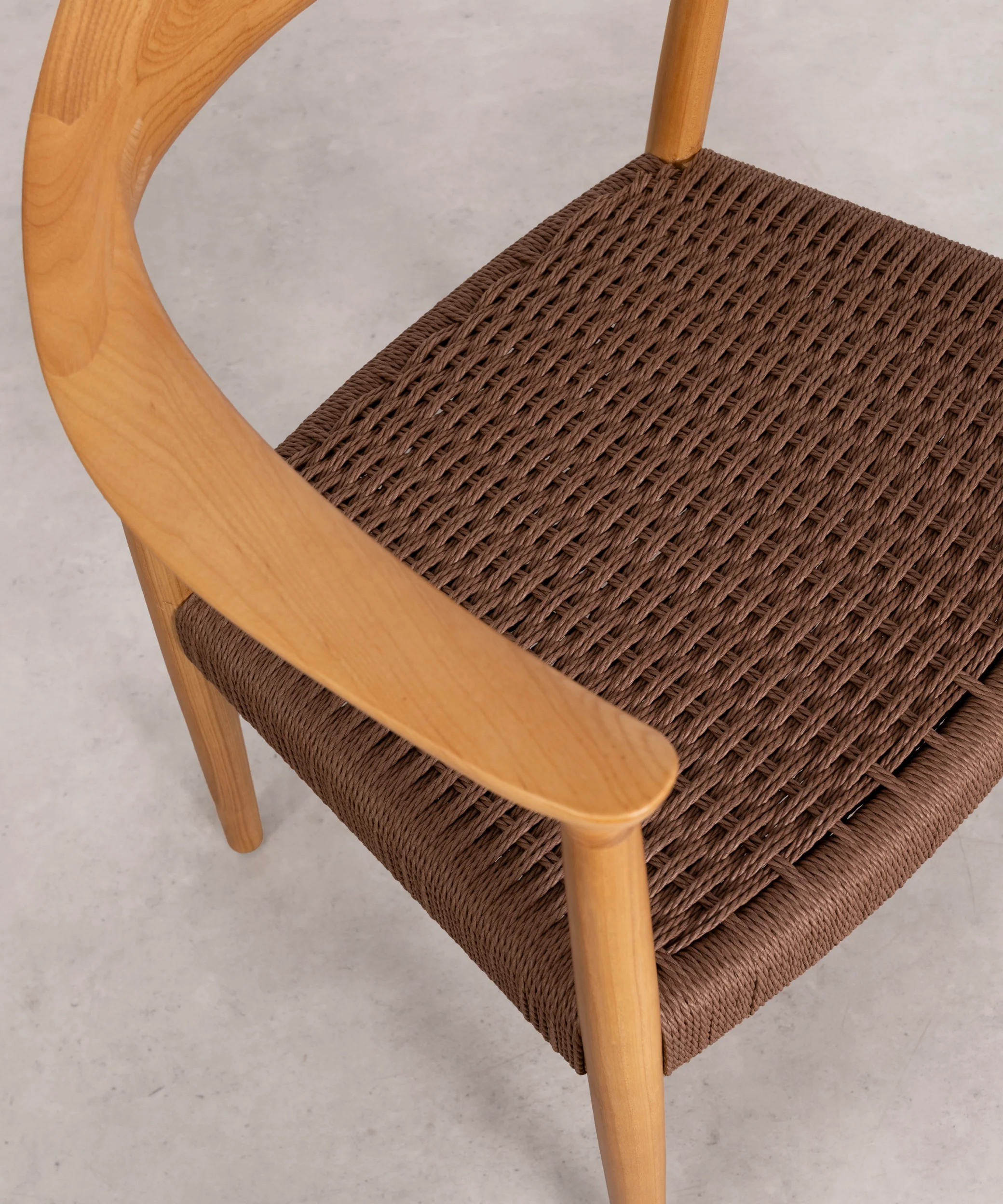 Silla de Comedor en Madera y Cuerda Trenzada Dorotea - Image 15