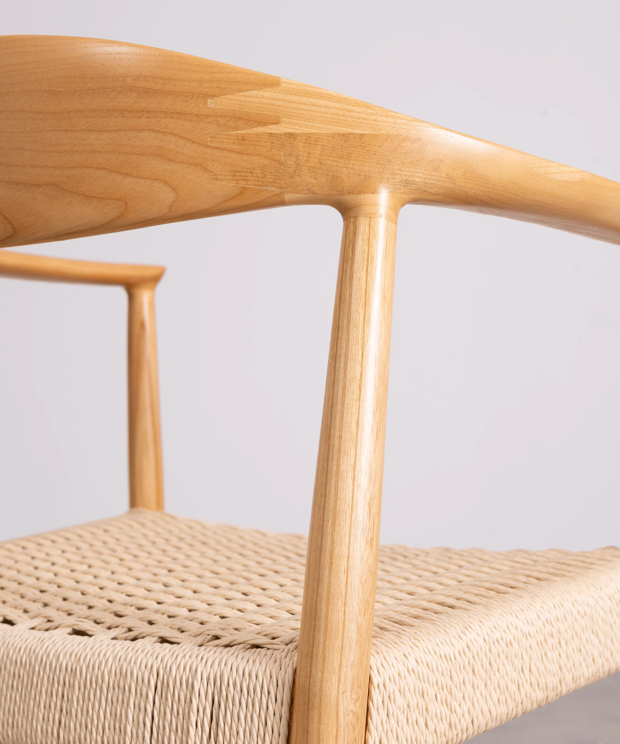 Silla de Comedor en Madera y Cuerda Trenzada Dorotea - Image 7