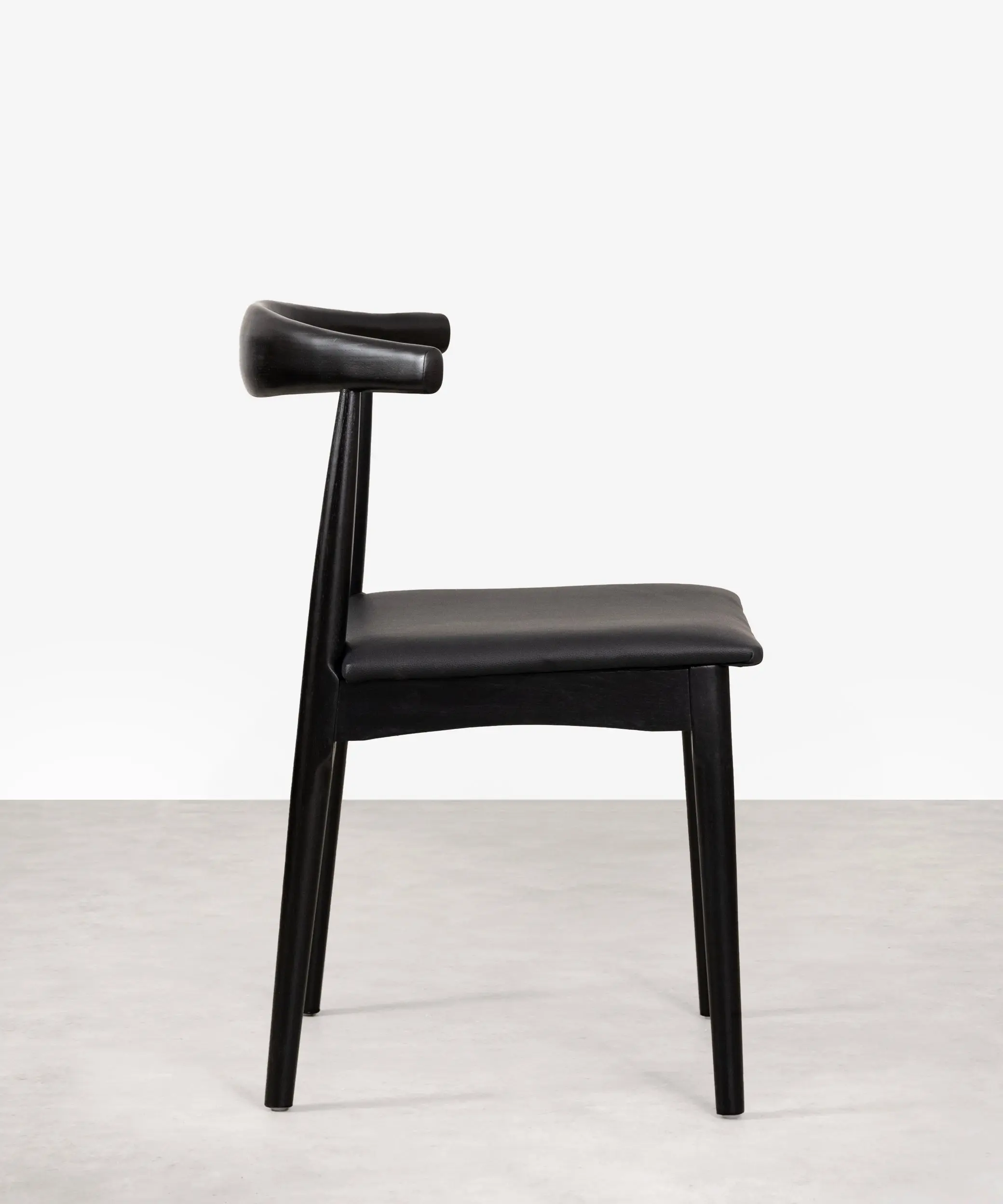 Silla de Comedor en Madera y Polipiel Denver - Image 11