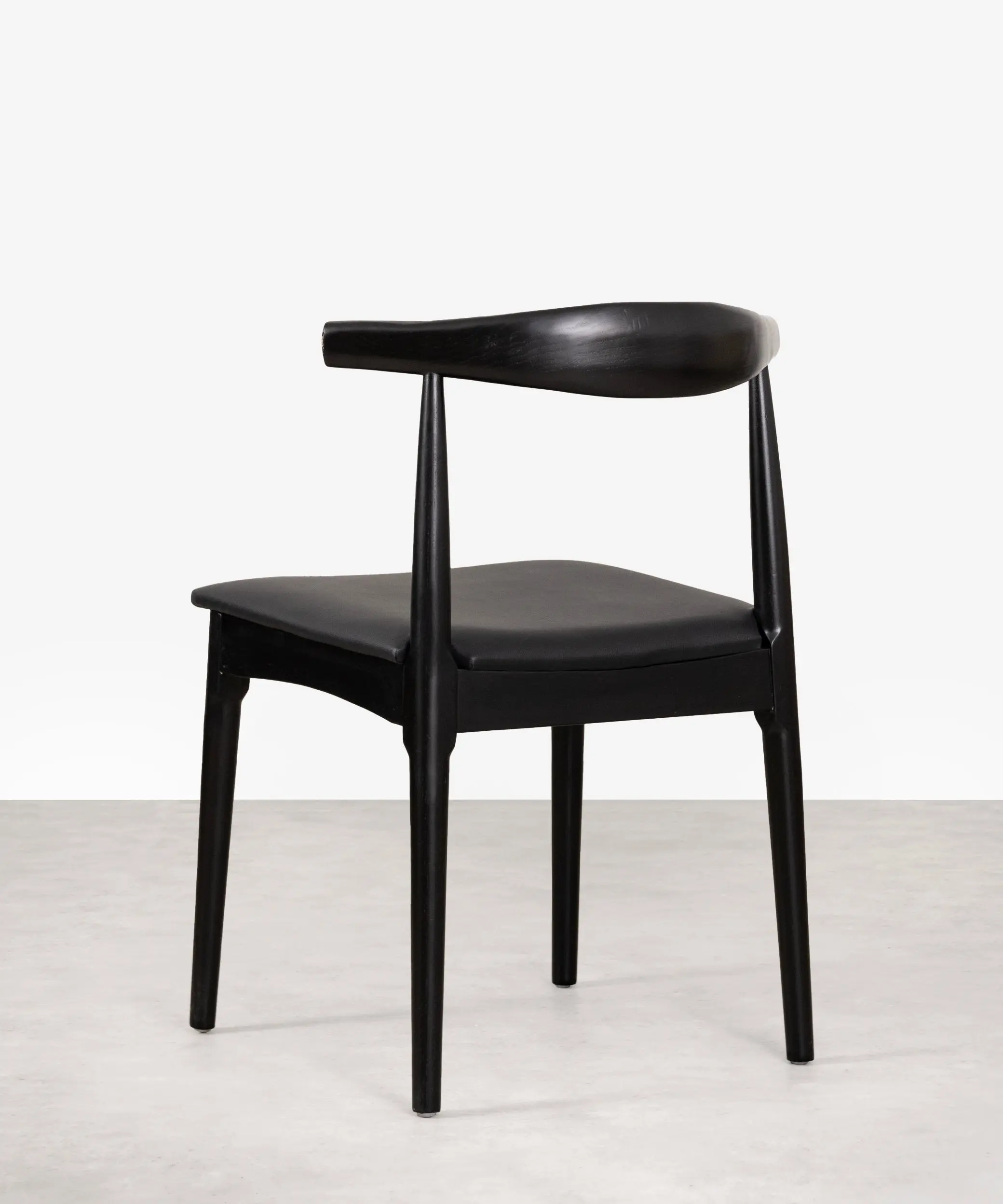 Silla de Comedor en Madera y Polipiel Denver - Image 12