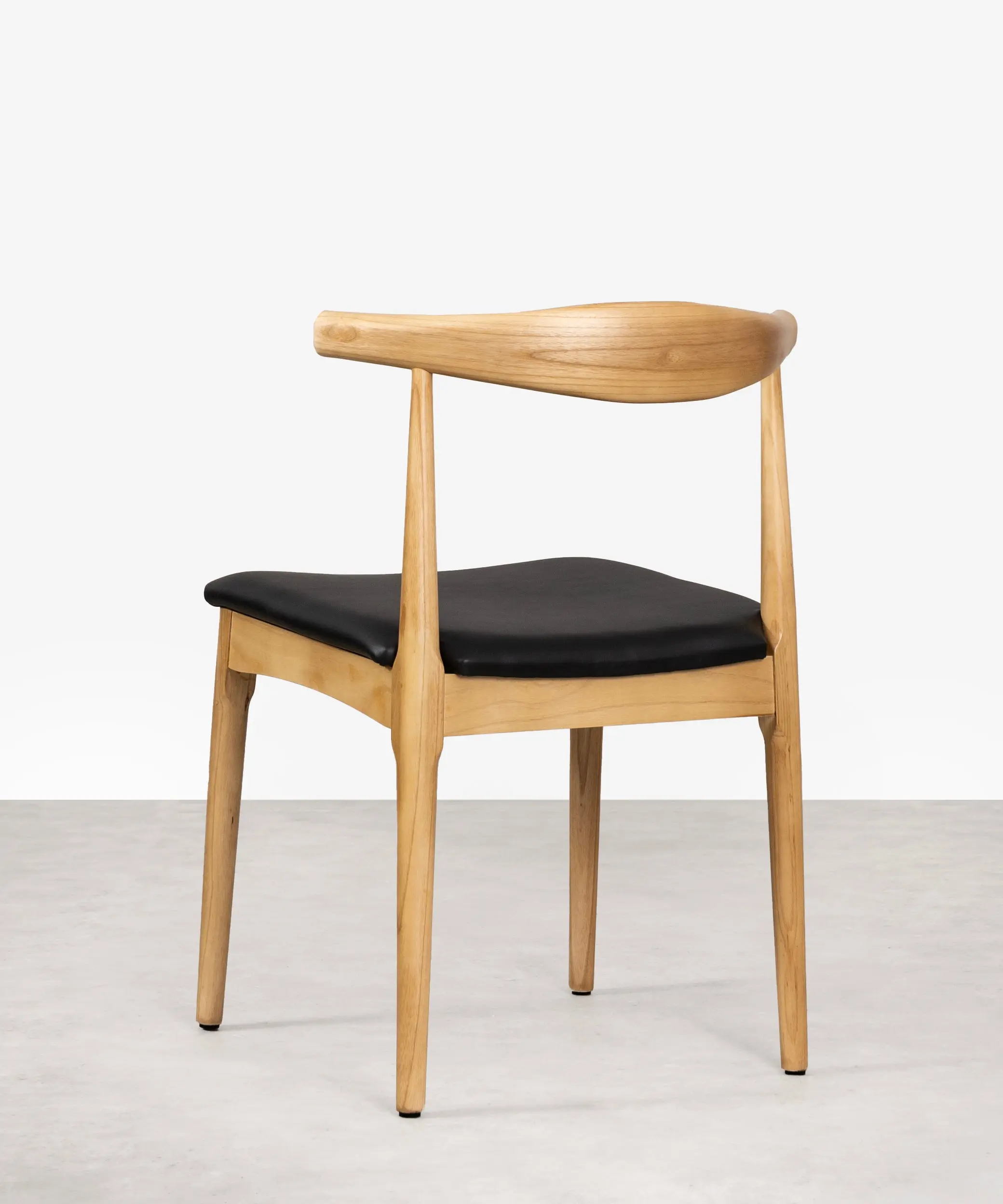 Silla de Comedor en Madera y Polipiel Denver - Image 5