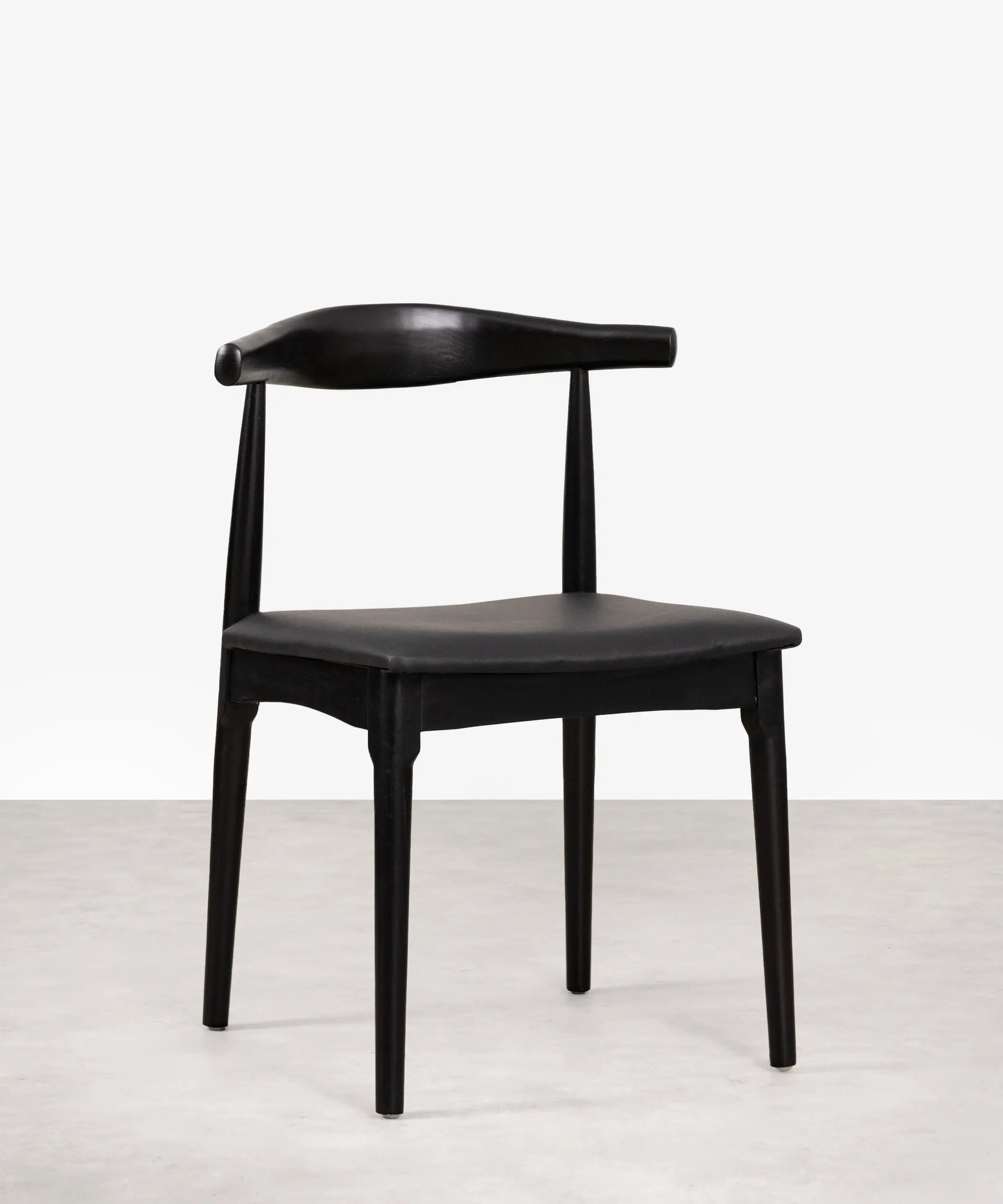 Silla de Comedor en Madera y Polipiel Denver - Image 8
