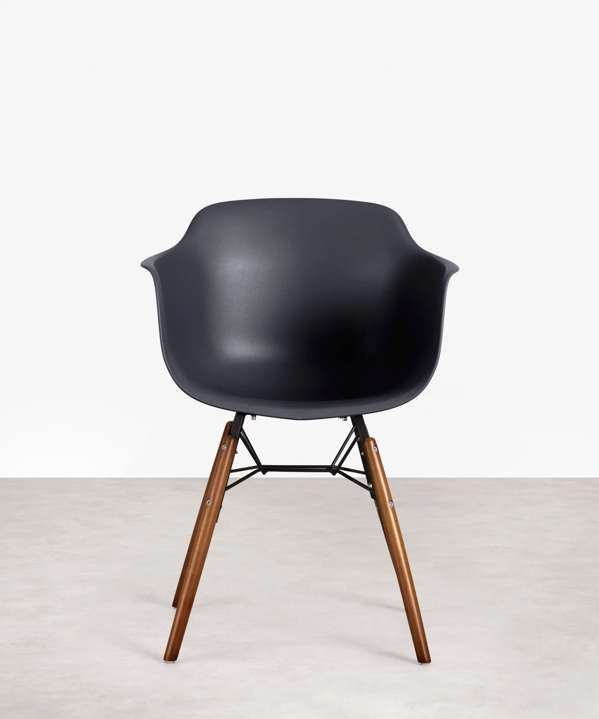 Silla de Polipropileno y Madera con Reposabrazos Elon Arms - Image 18