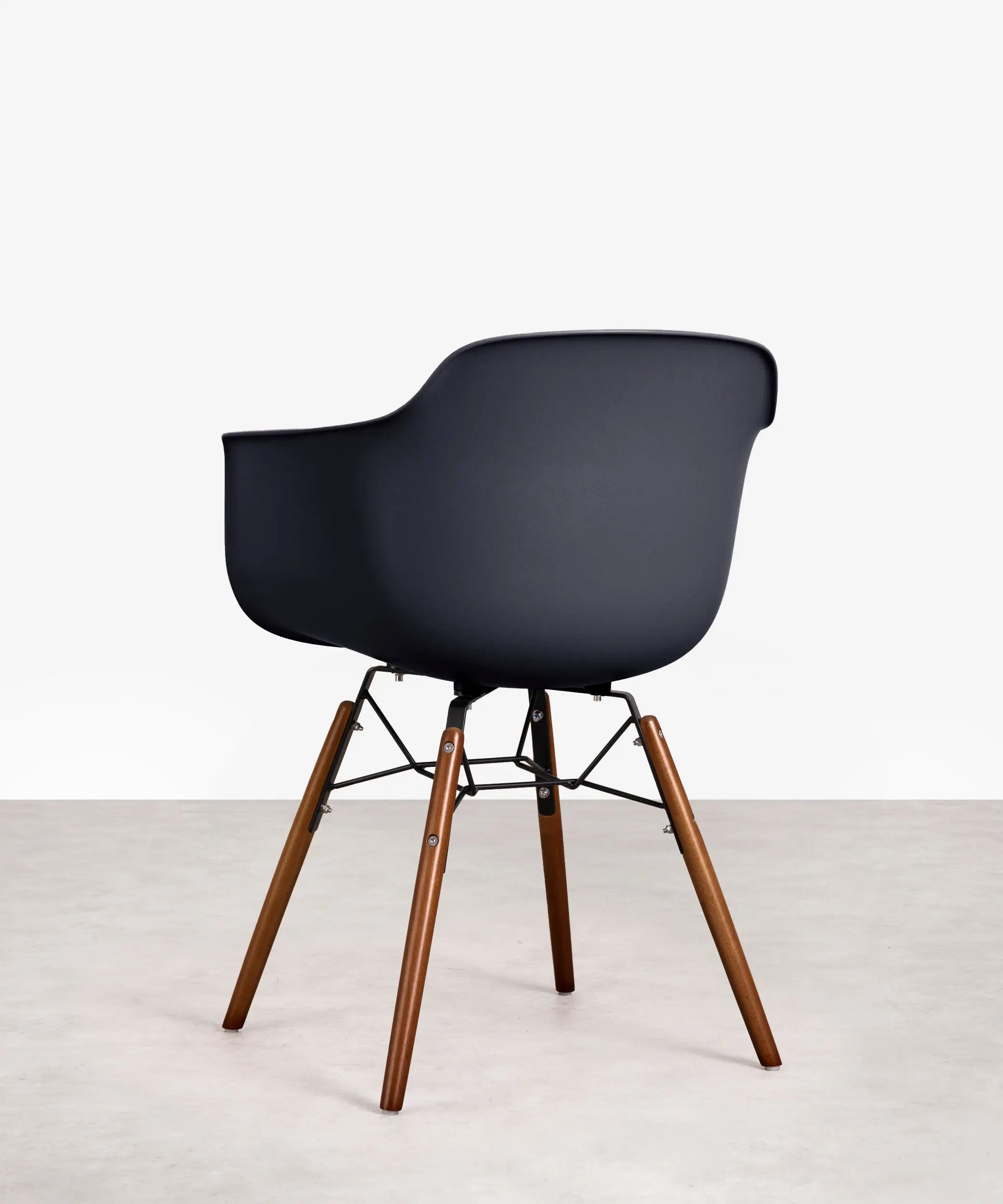 Silla de Polipropileno y Madera con Reposabrazos Elon Arms - Image 20