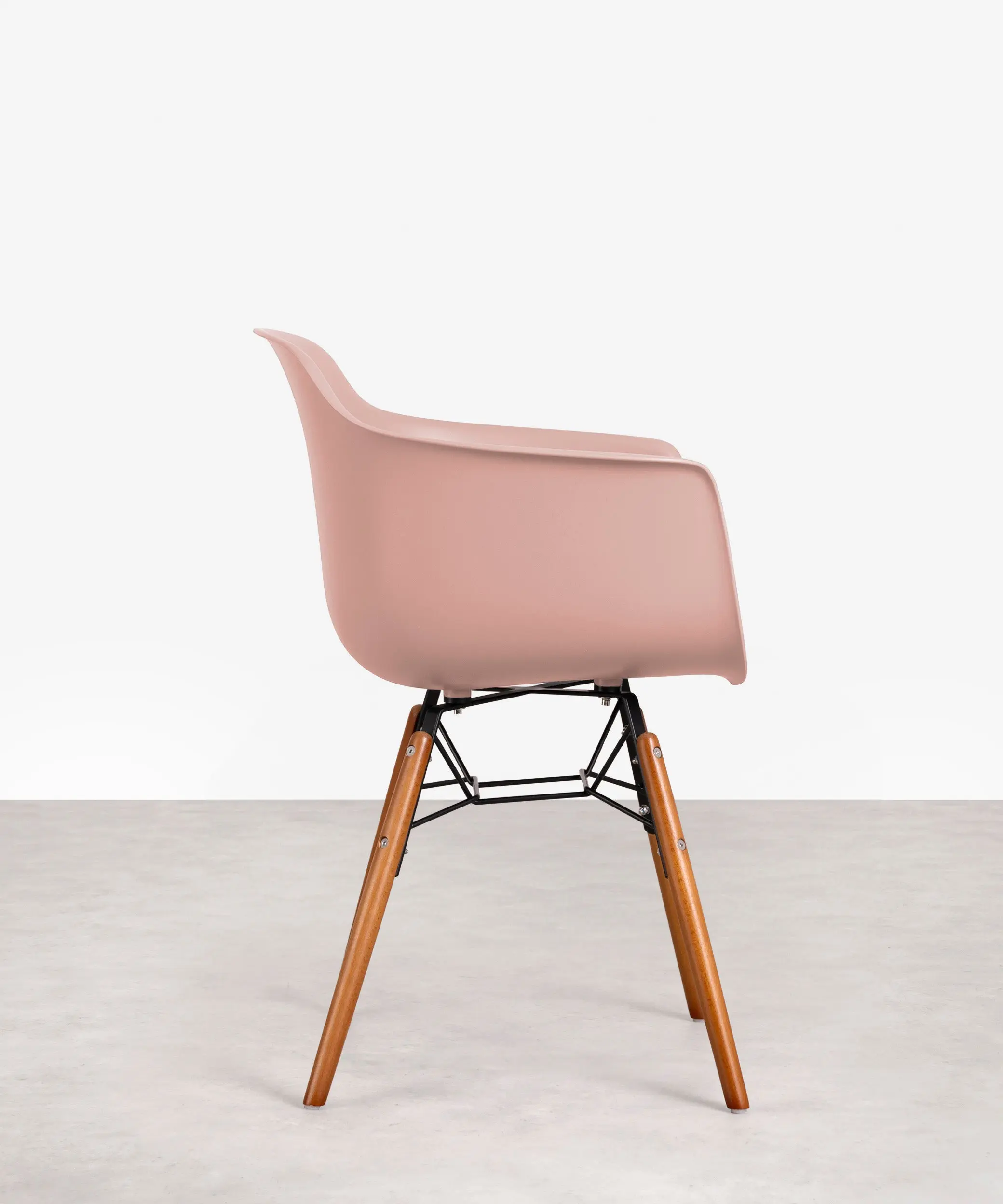 Silla de Polipropileno y Madera con Reposabrazos Elon Arms - Image 26