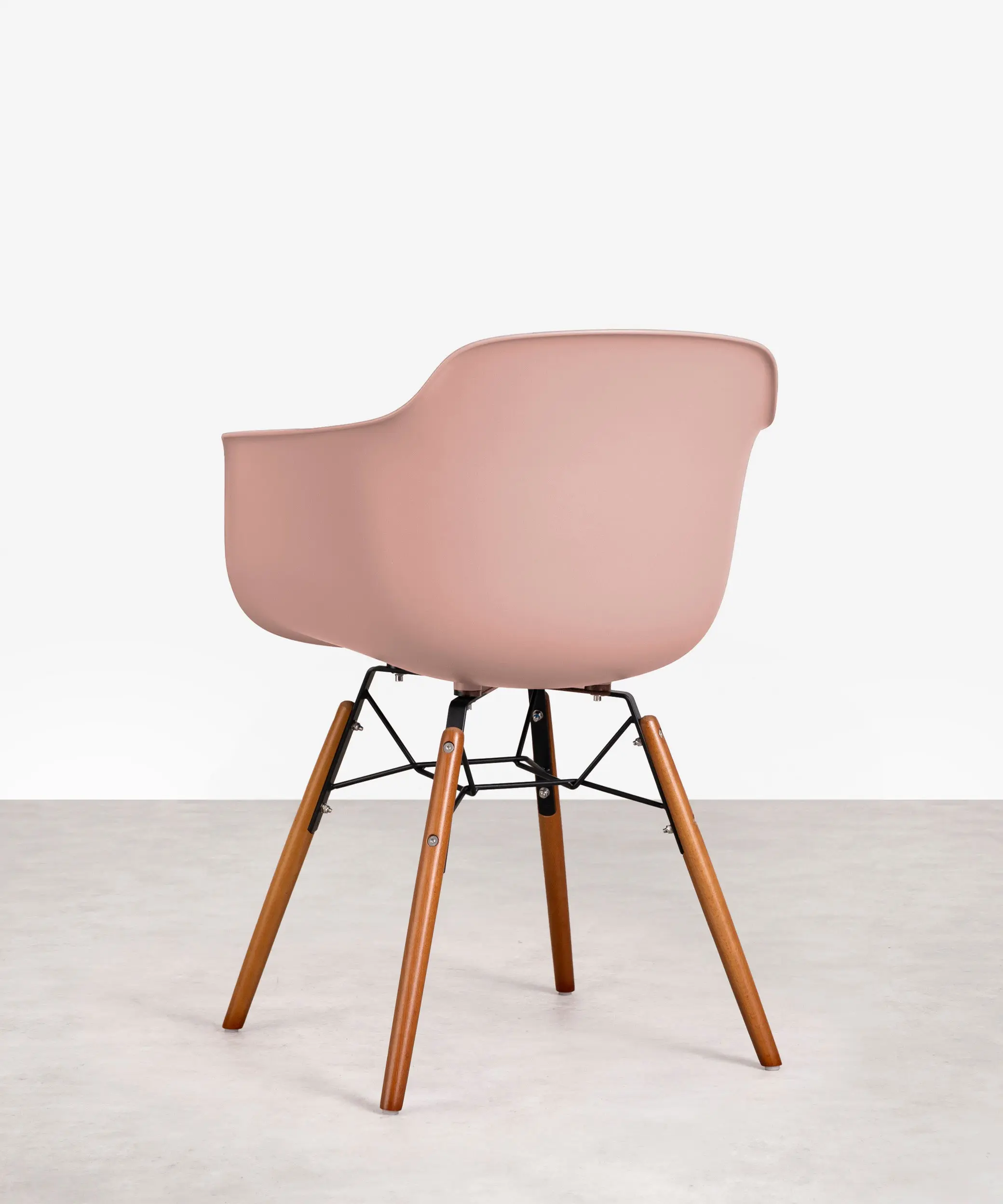 Silla de Polipropileno y Madera con Reposabrazos Elon Arms - Image 27