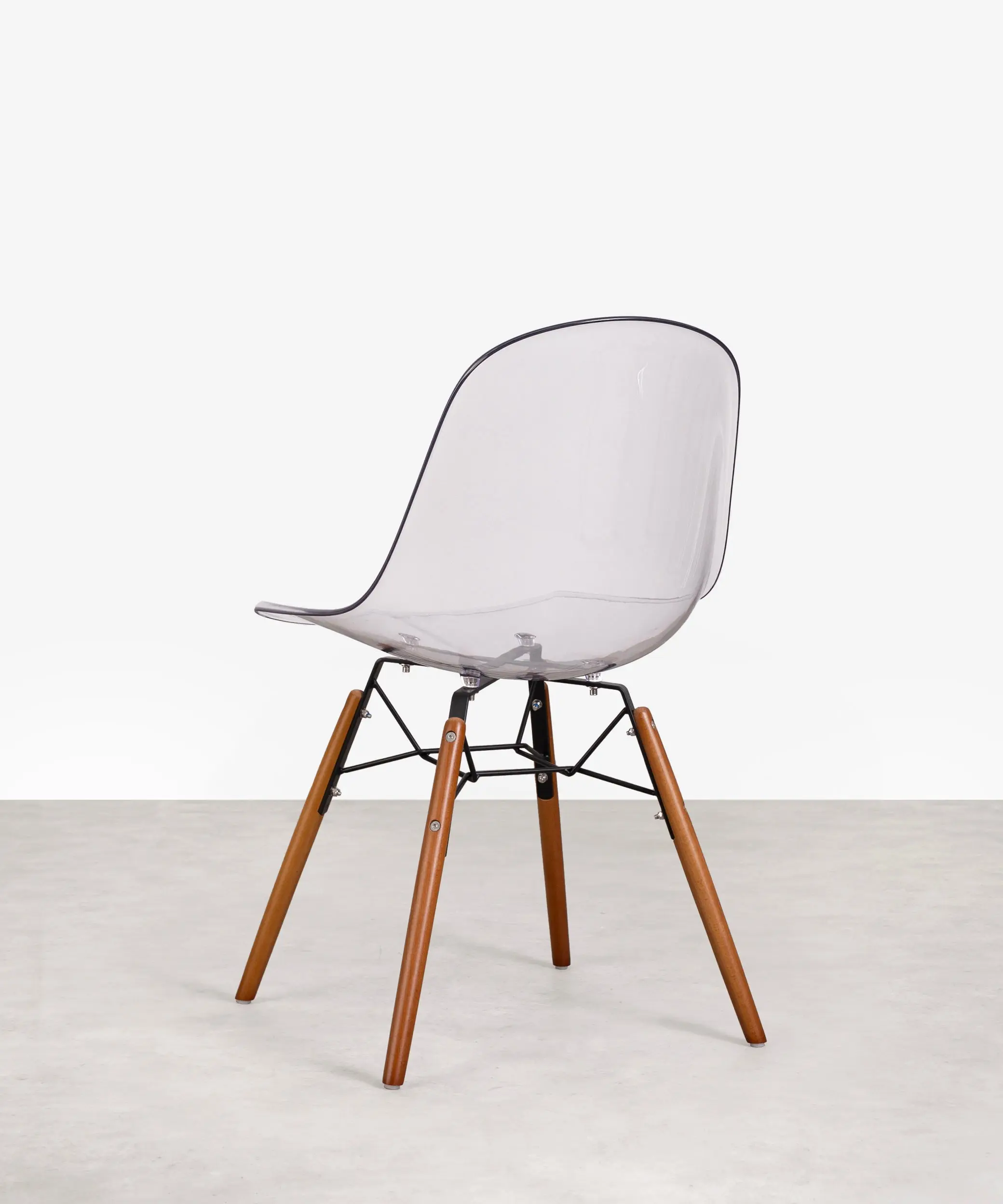 Silla de Policarbonato y Madera Elon - Image 5