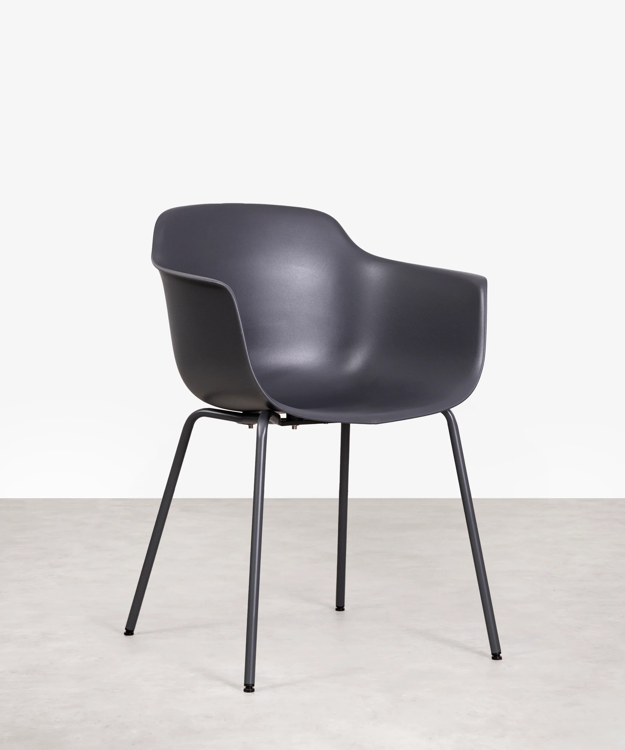 Silla de Polipropileno y Metal con Reposabrazos Elton Arms - Image 22