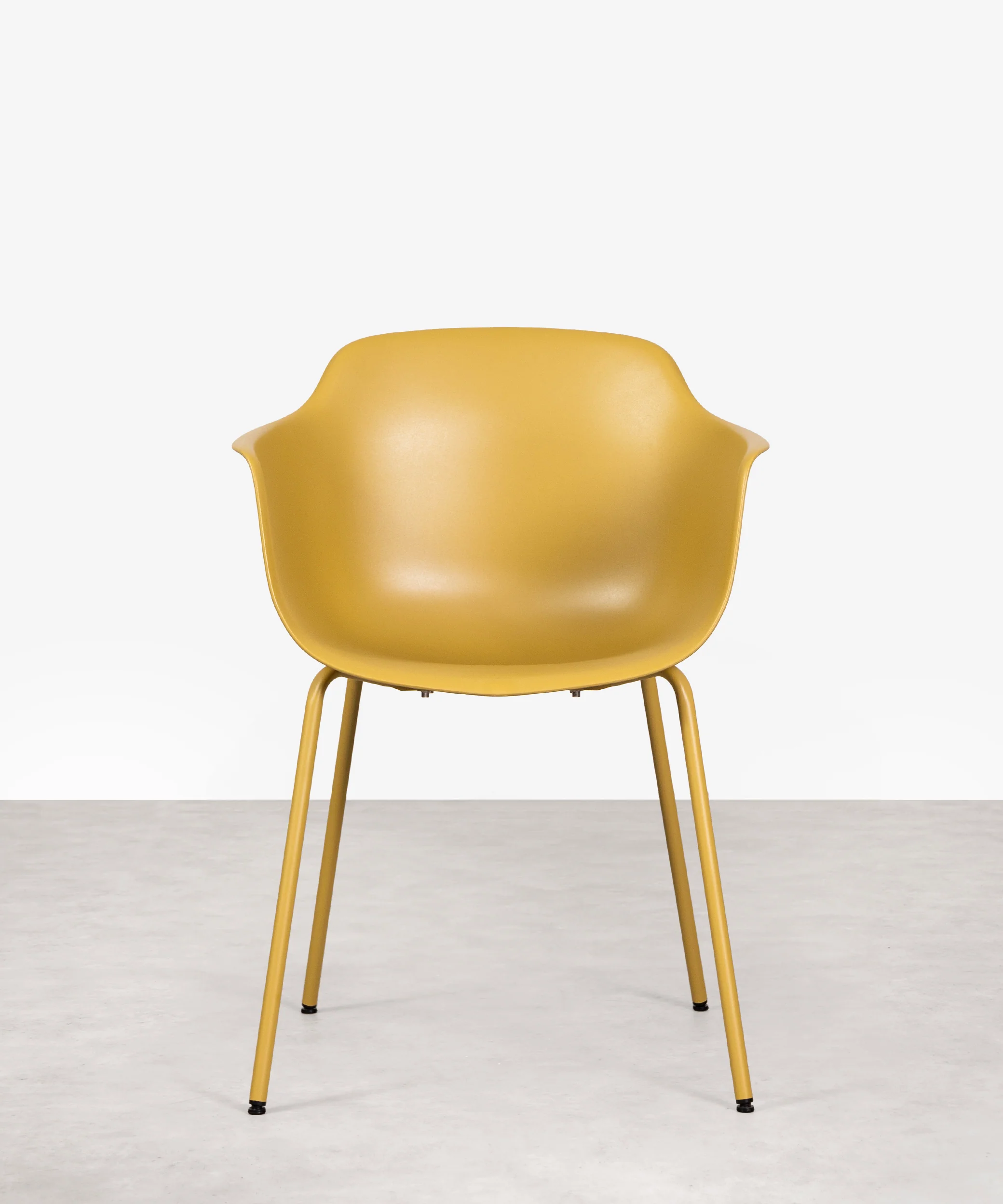 Silla de Polipropileno y Metal con Reposabrazos Elton Arms - Image 3