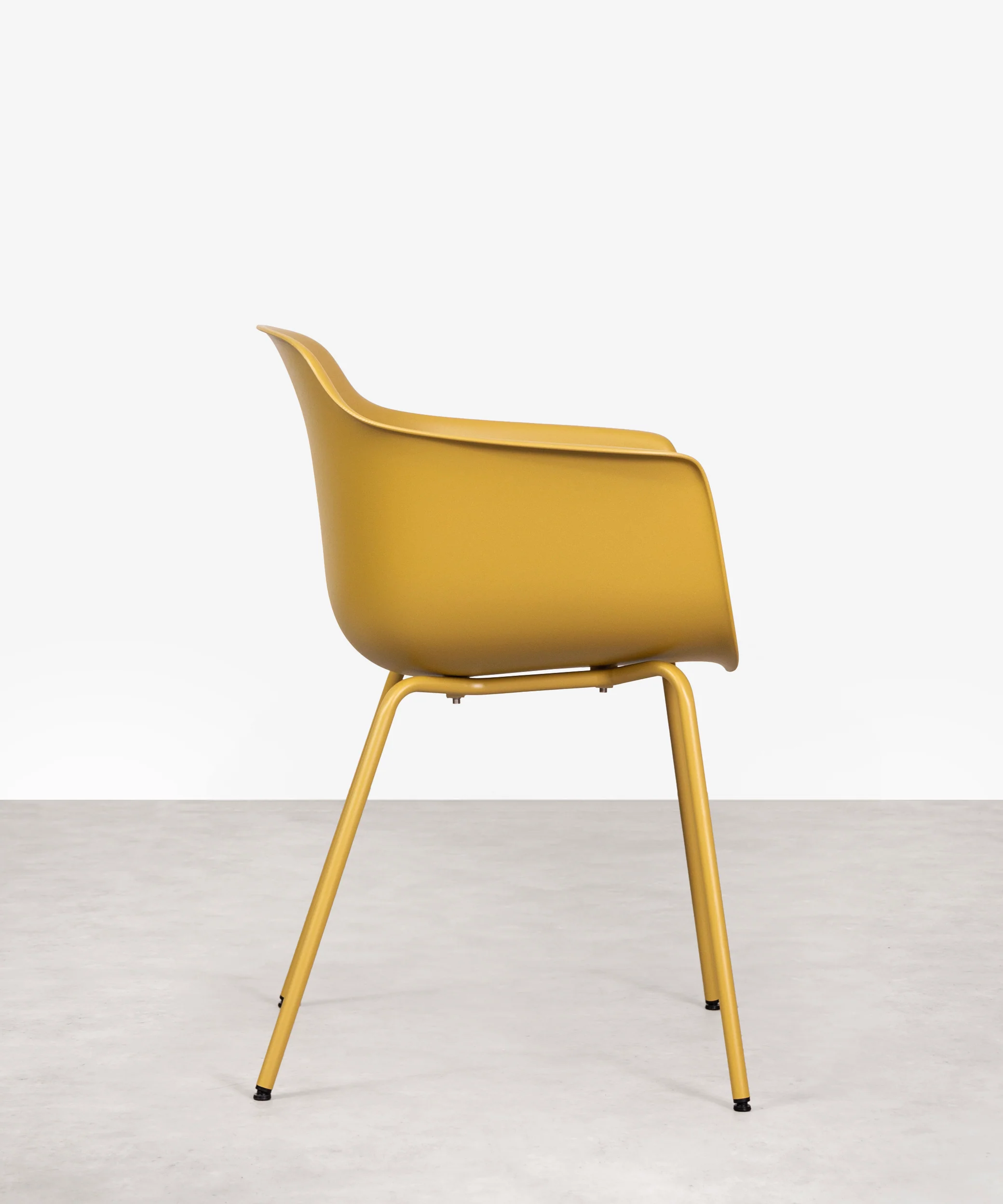 Silla de Polipropileno y Metal con Reposabrazos Elton Arms - Image 4