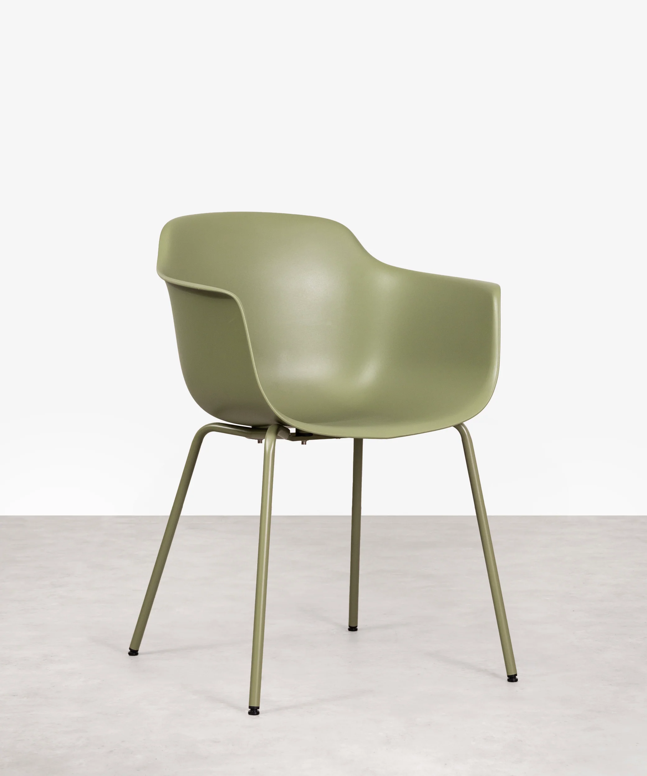 Silla de Polipropileno y Metal con Reposabrazos Elton Arms - Image 8