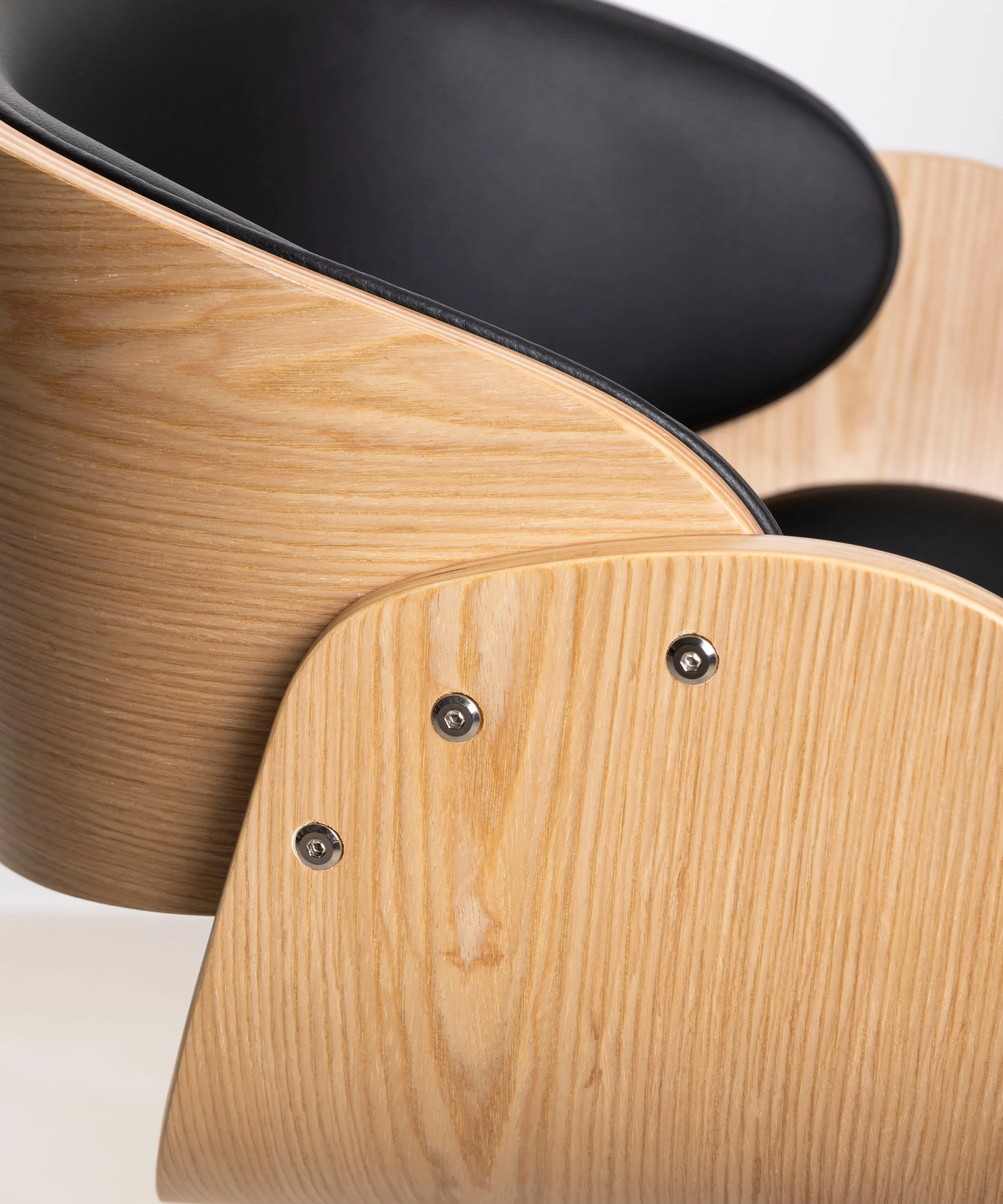 Silla de Escritorio de Polipiel y Madera Debbie - Image 16