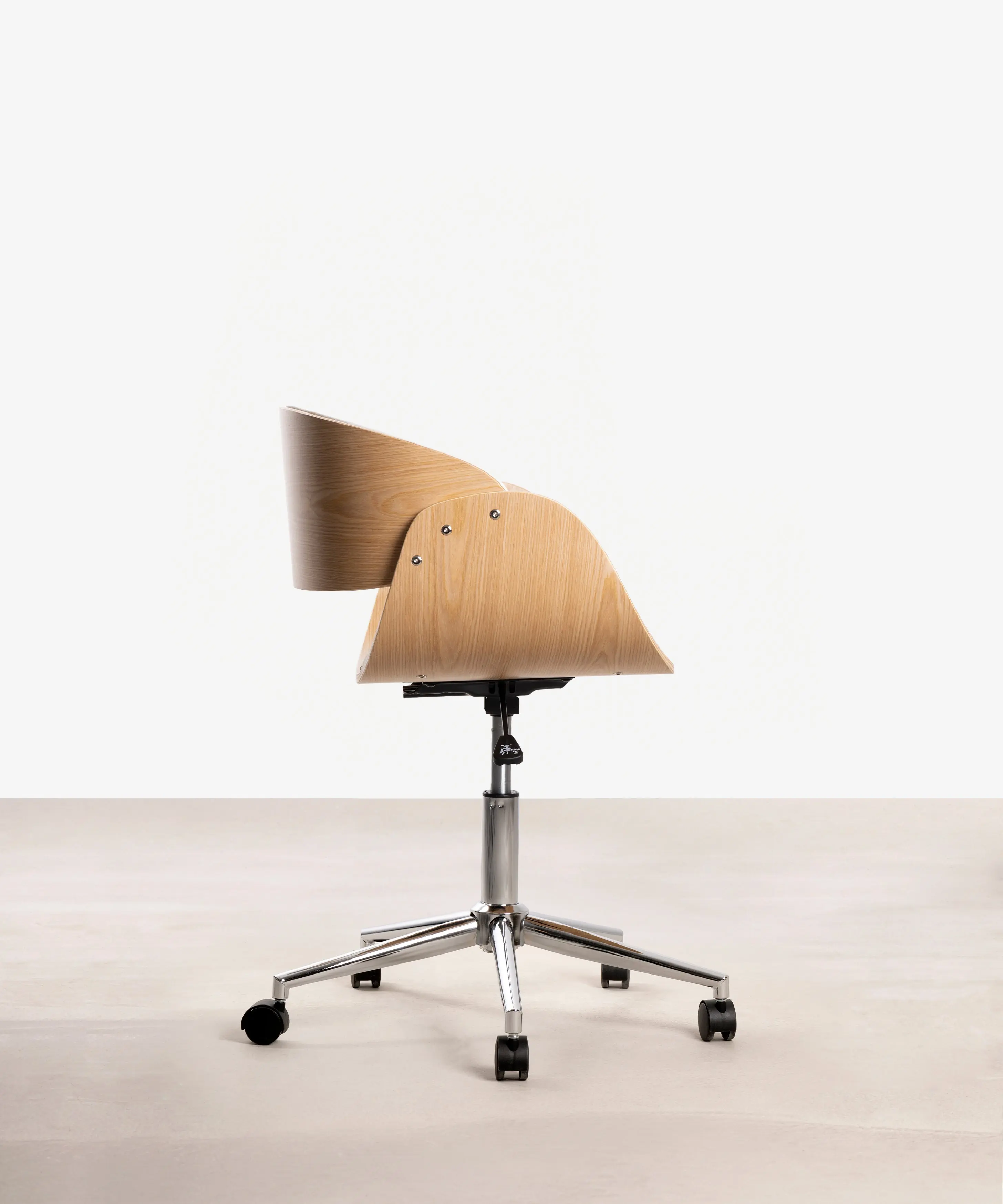 Silla de Escritorio de Polipiel y Madera Debbie - Image 22
