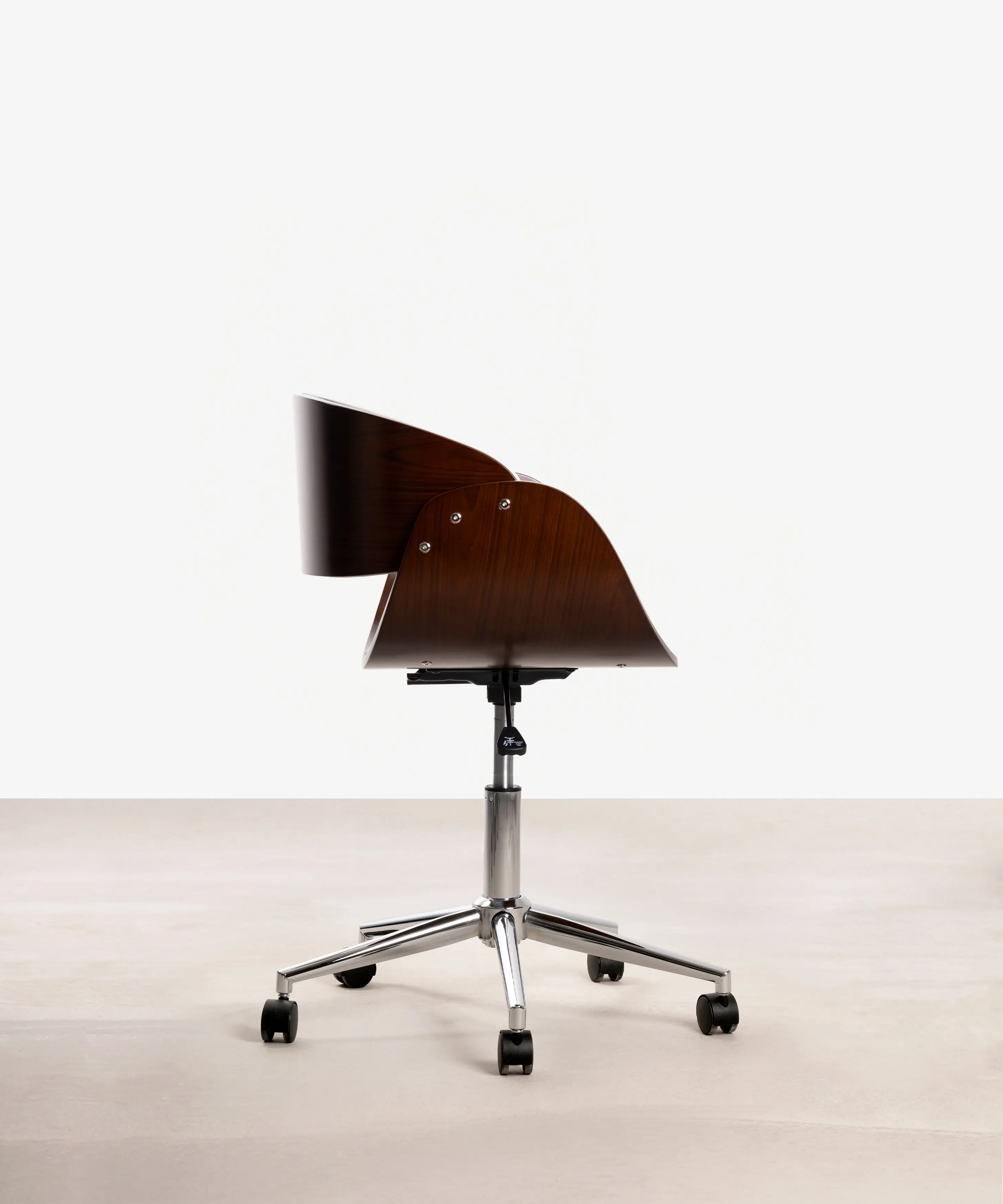 Silla de Escritorio de Polipiel y Madera Debbie - Image 4