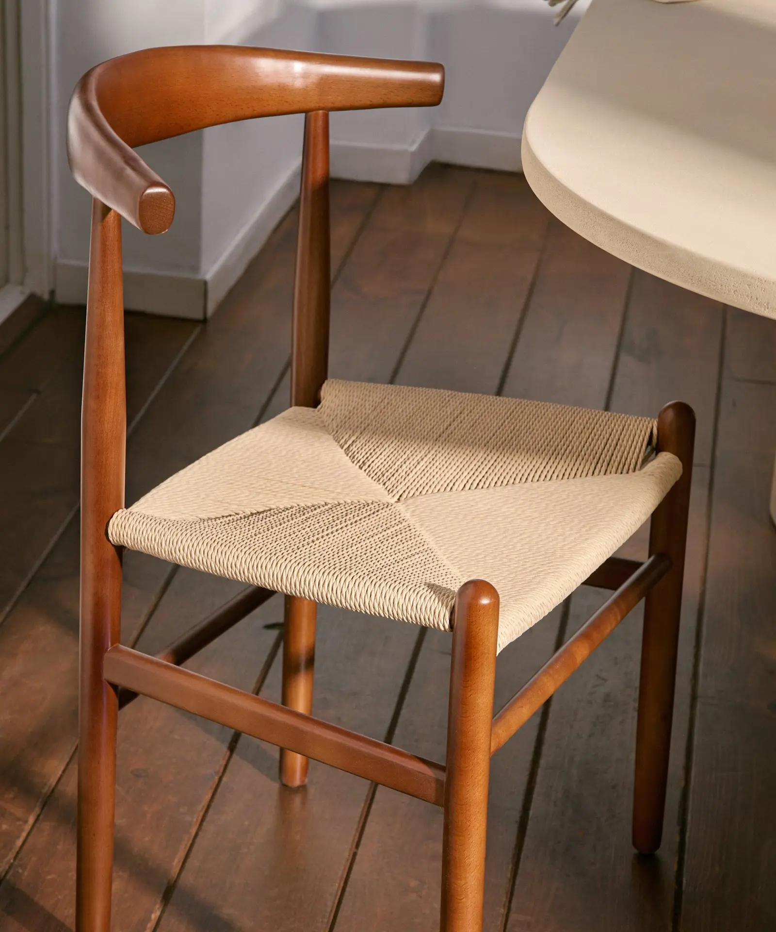Silla de Comedor en Madera y Cuerda Trenzada Hela - Image 14