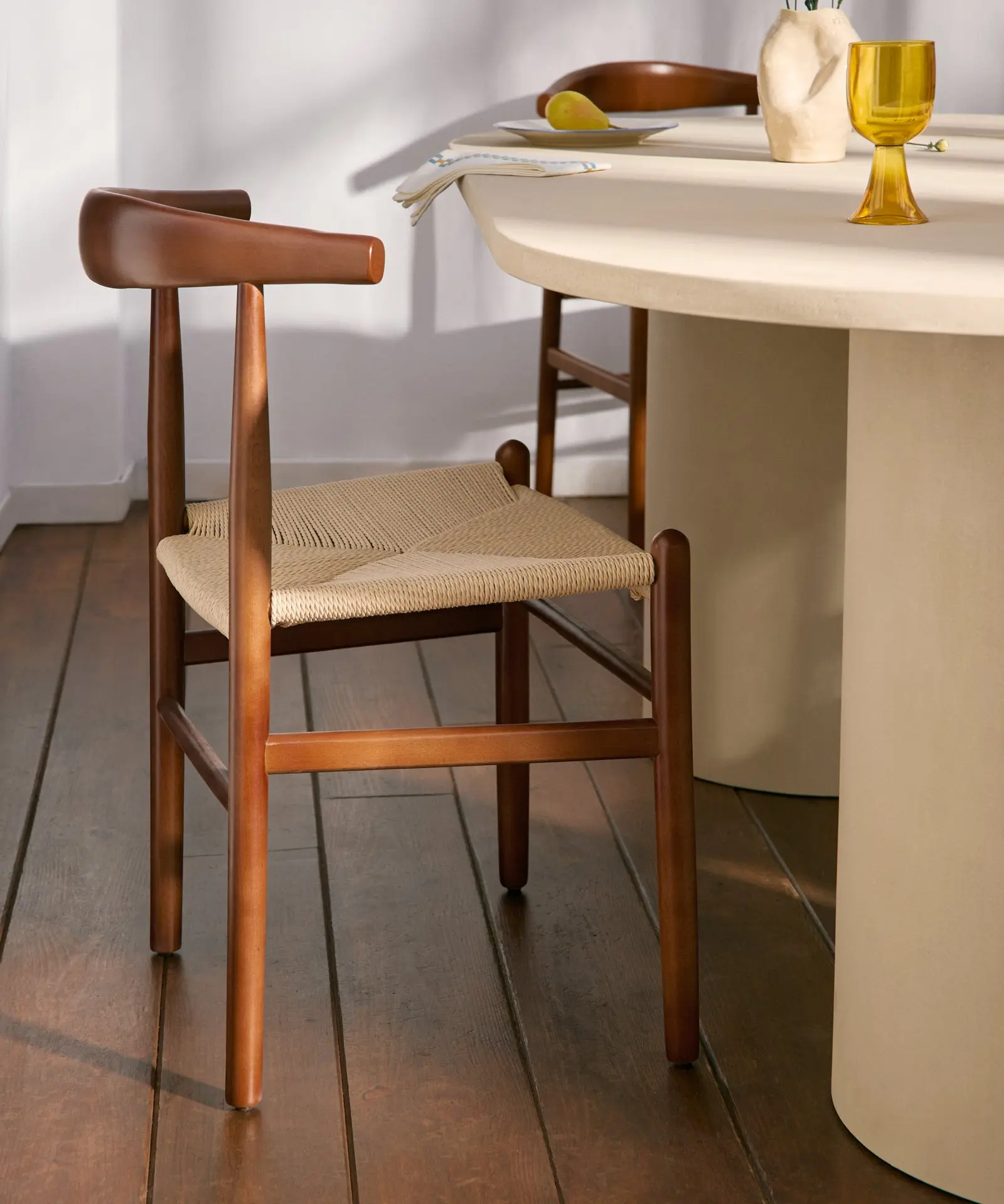Silla de Comedor en Madera y Cuerda Trenzada Hela - Image 15