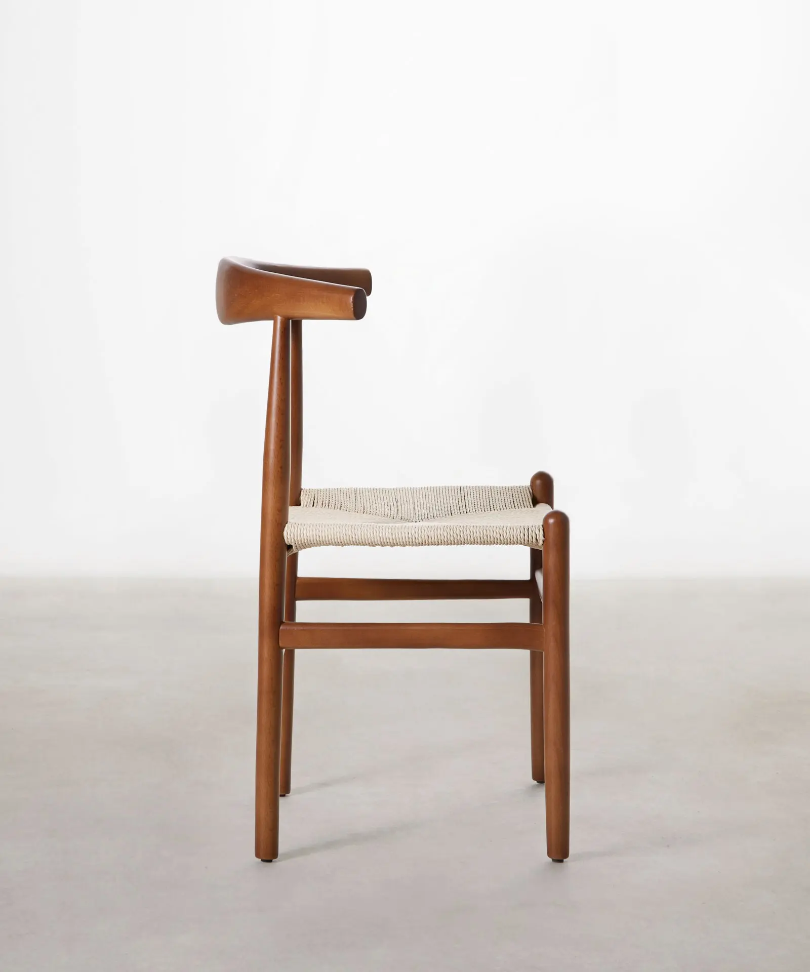 Silla de Comedor en Madera y Cuerda Trenzada Hela - Image 3