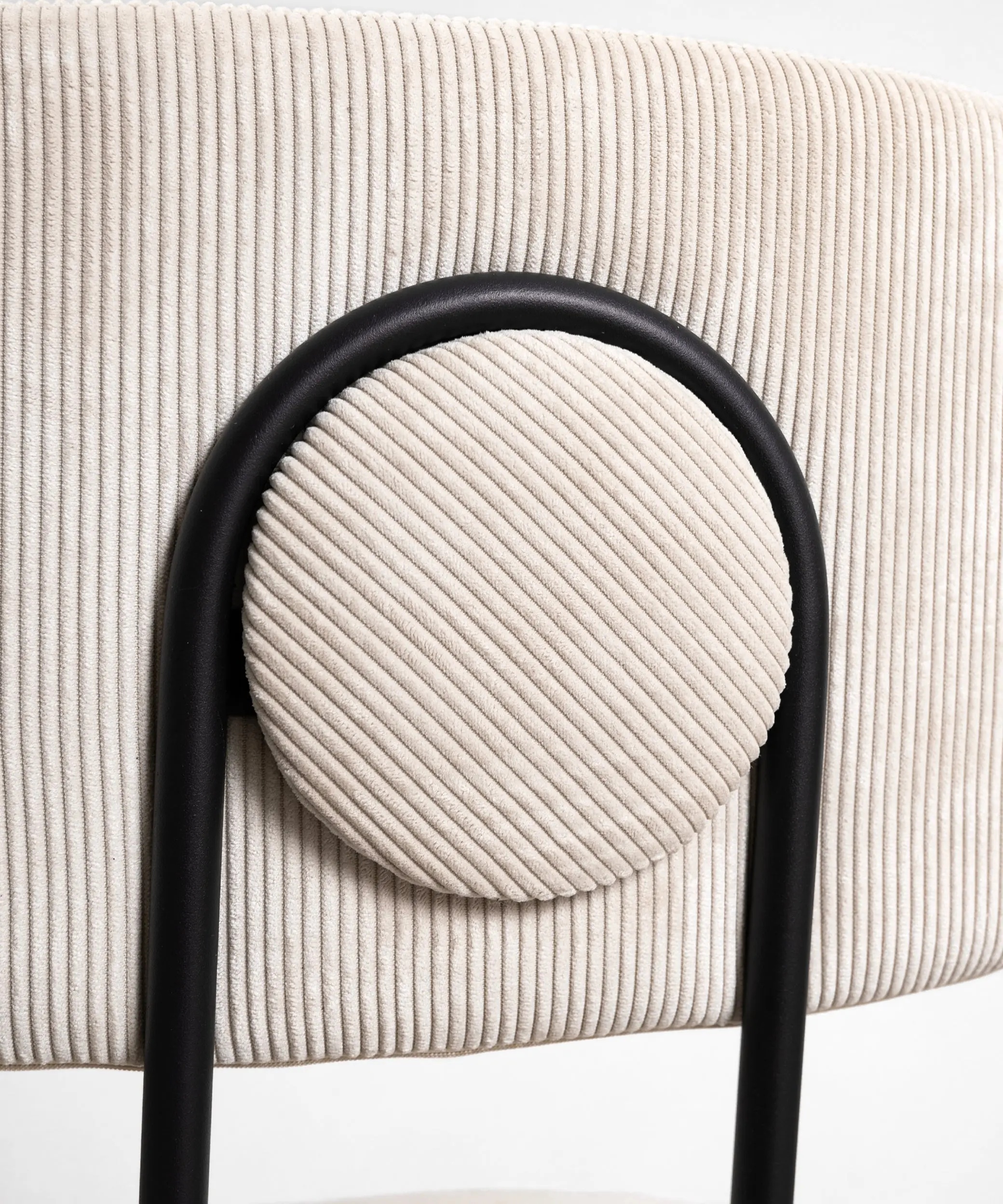 Silla de Comedor en Tela y Metal Jimena - Image 17