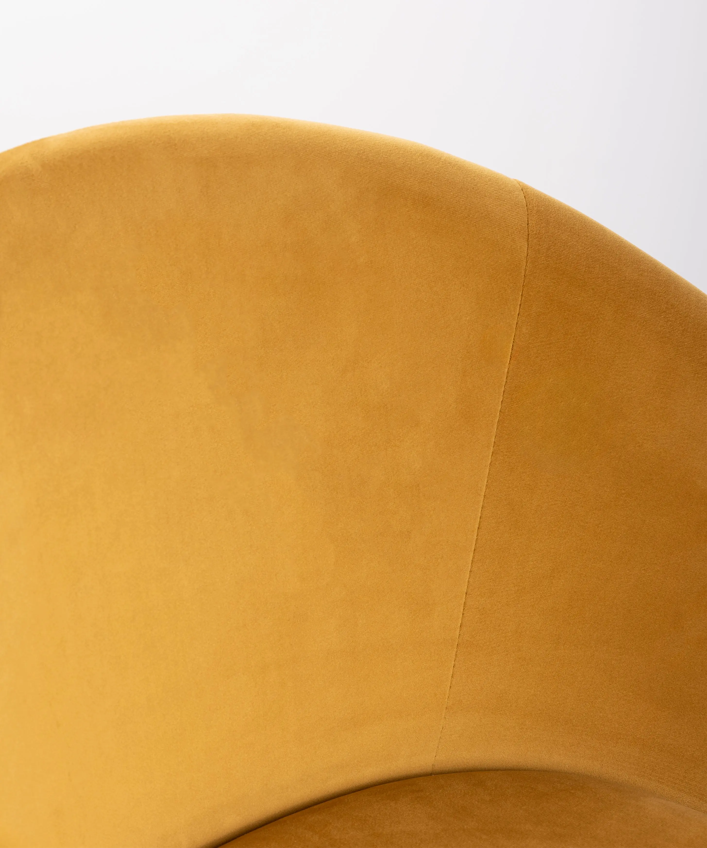 Silla de Comedor en Metal y Velvet Jovick Velvet Gold - Image 6