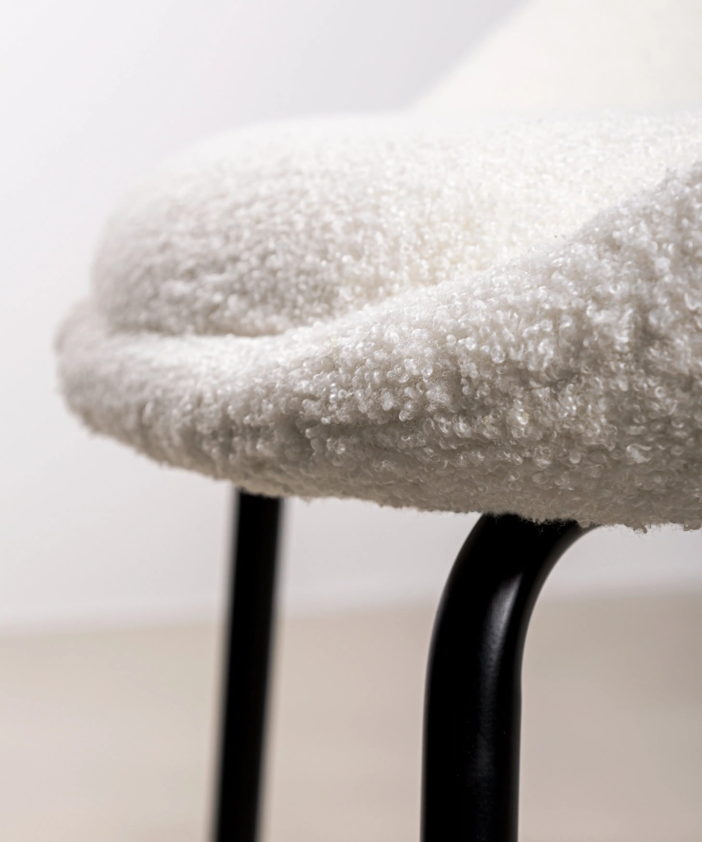 Silla de Comedor en Metal y Tejido Teddy Jovick Teddy Black - Image 7