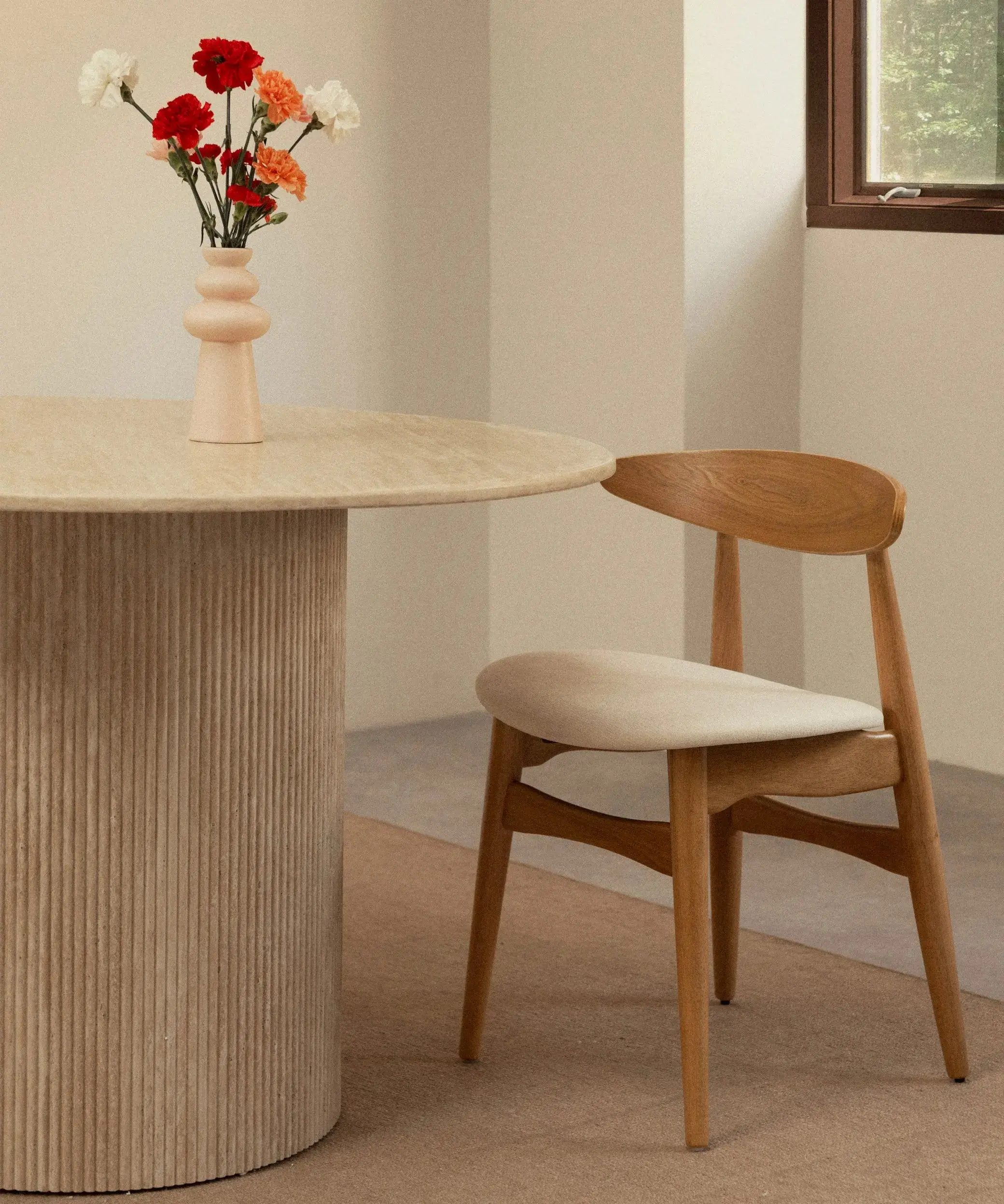 Silla de Comedor en Madera Acolchada Kyoto - Image 31