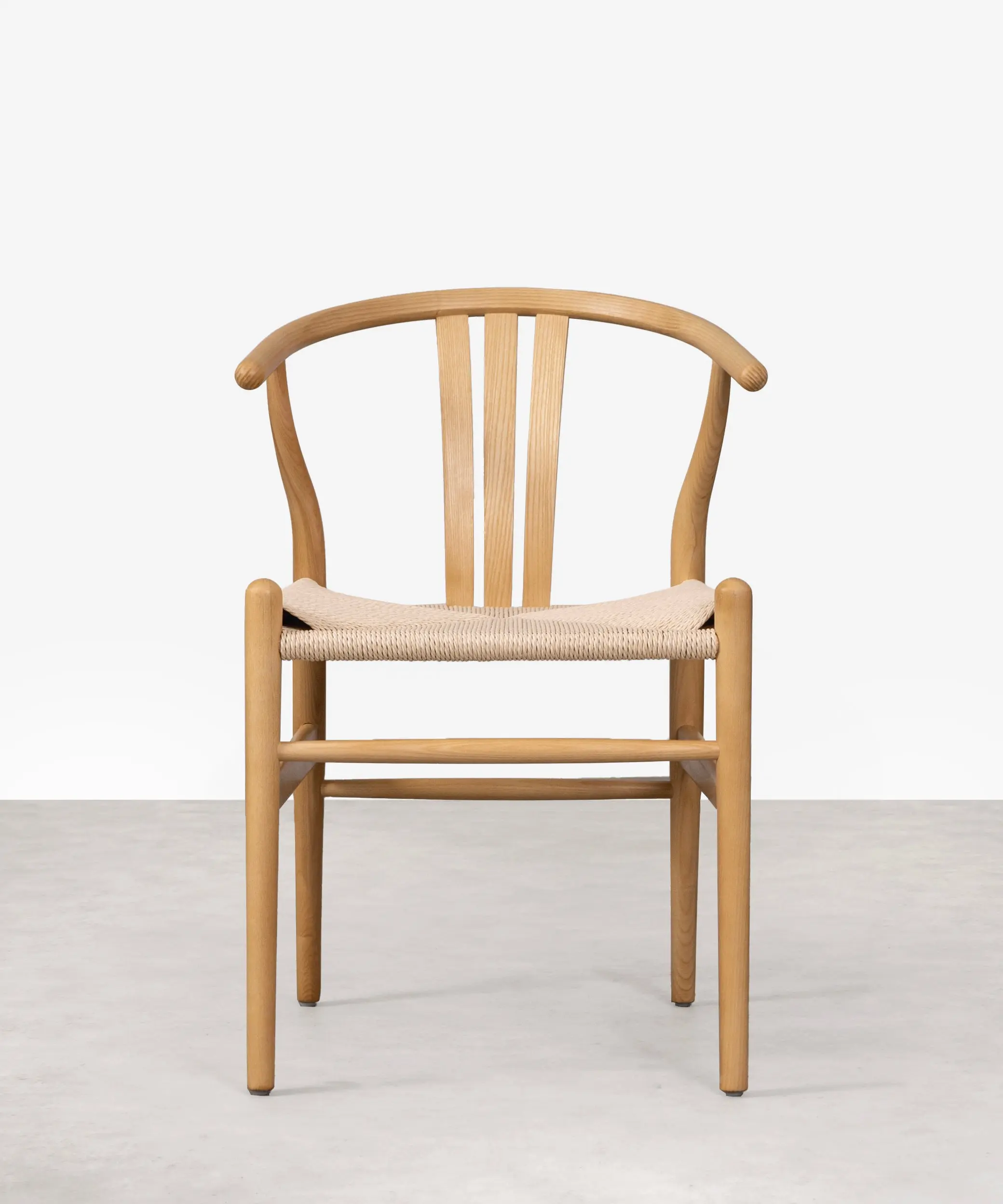 Silla de Comedor en Madera y Cuerda Trenzada Leena - Image 11