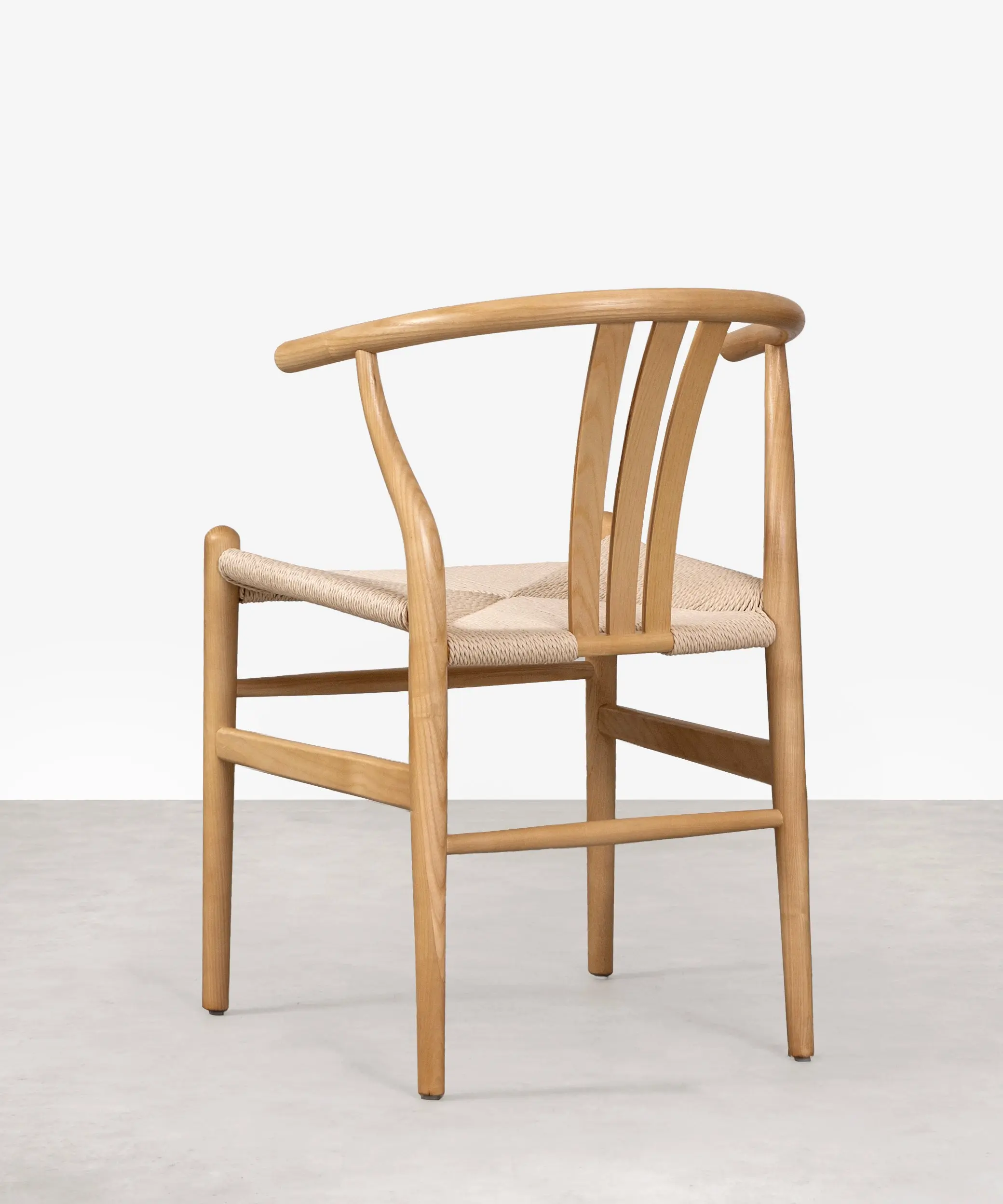 Silla de Comedor en Madera y Cuerda Trenzada Leena - Image 13